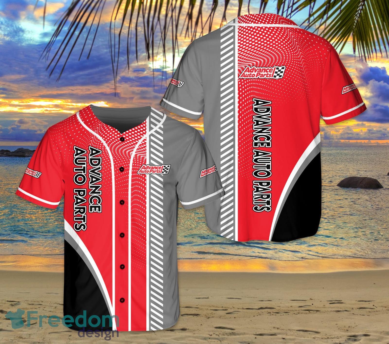 Advance Auto Parts Baseball Jersey Shirt D All Over Printed Product Photo 1