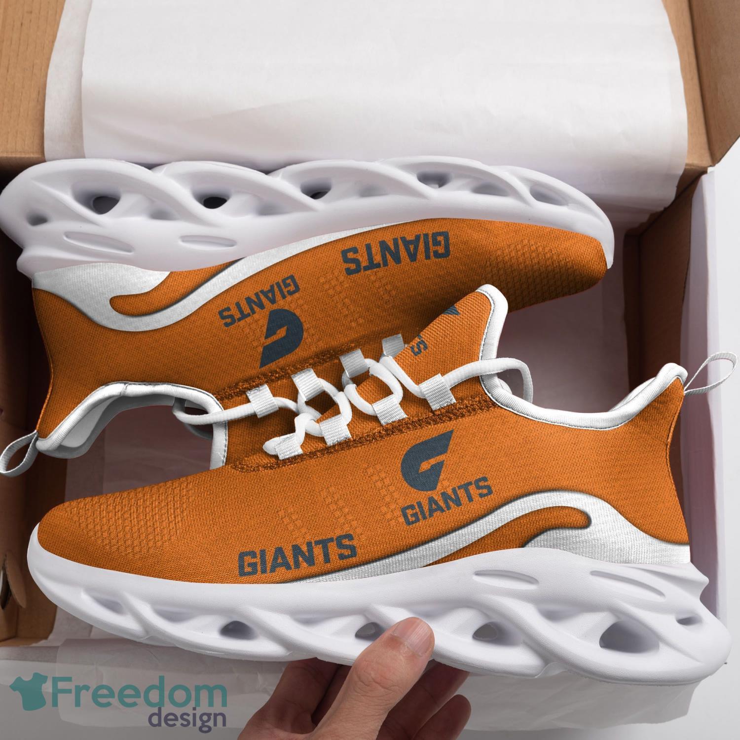 AFL Greater Western Sydney Giants Max Soul Shoes Clunky Sneakers Sport Gift For Men Women Product Photo 1