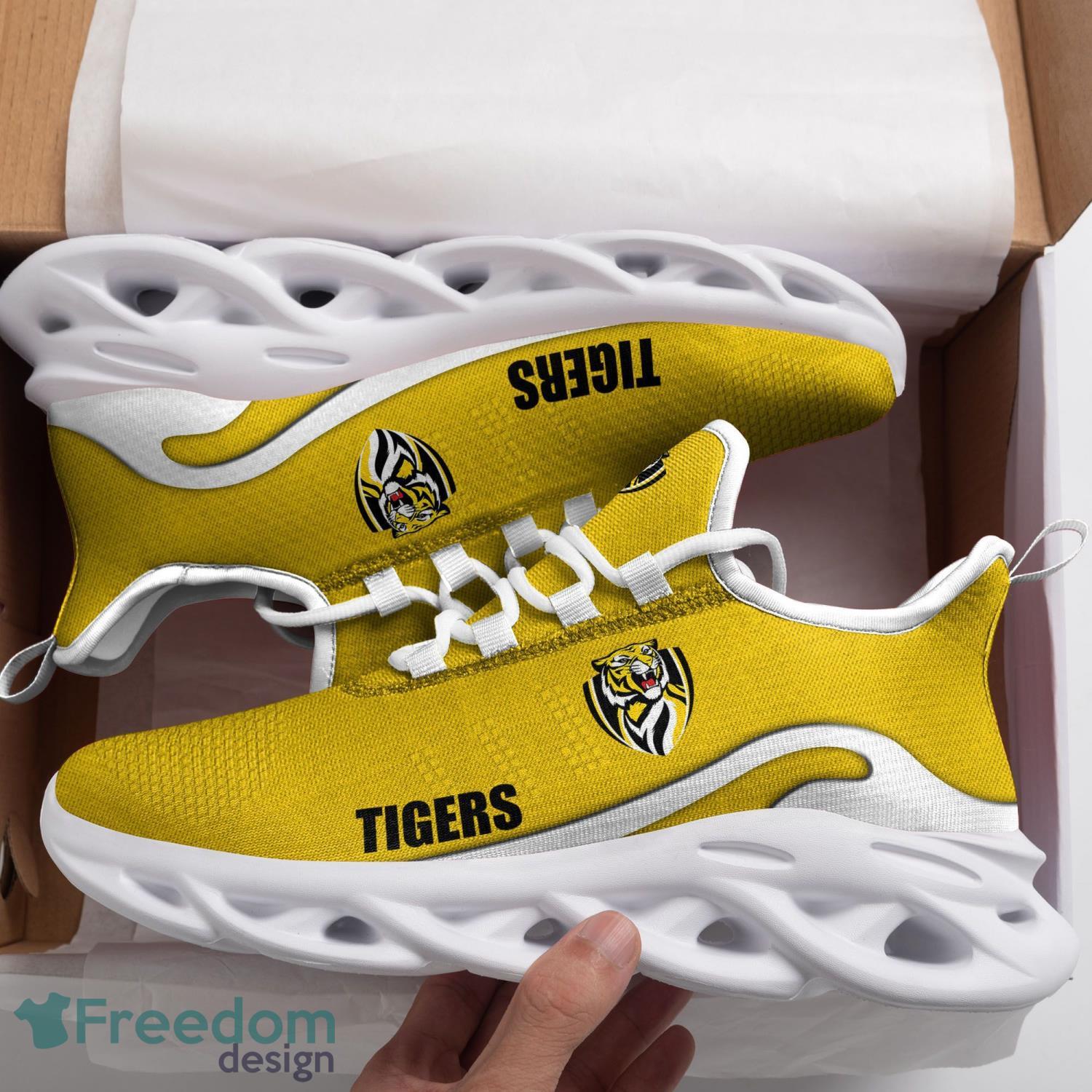 AFL Richmond Tigers Max Soul Shoes Clunky Sneakers Sport Gift For Men Women Product Photo 1