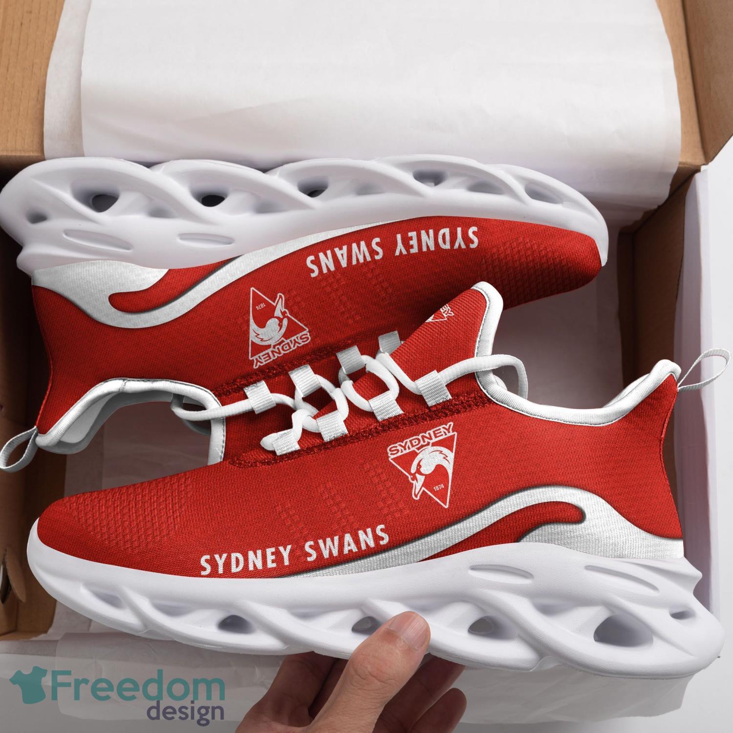 AFL Sydney Swans Max Soul Shoes Clunky Sneakers Sport Gift For Men Women Product Photo 1