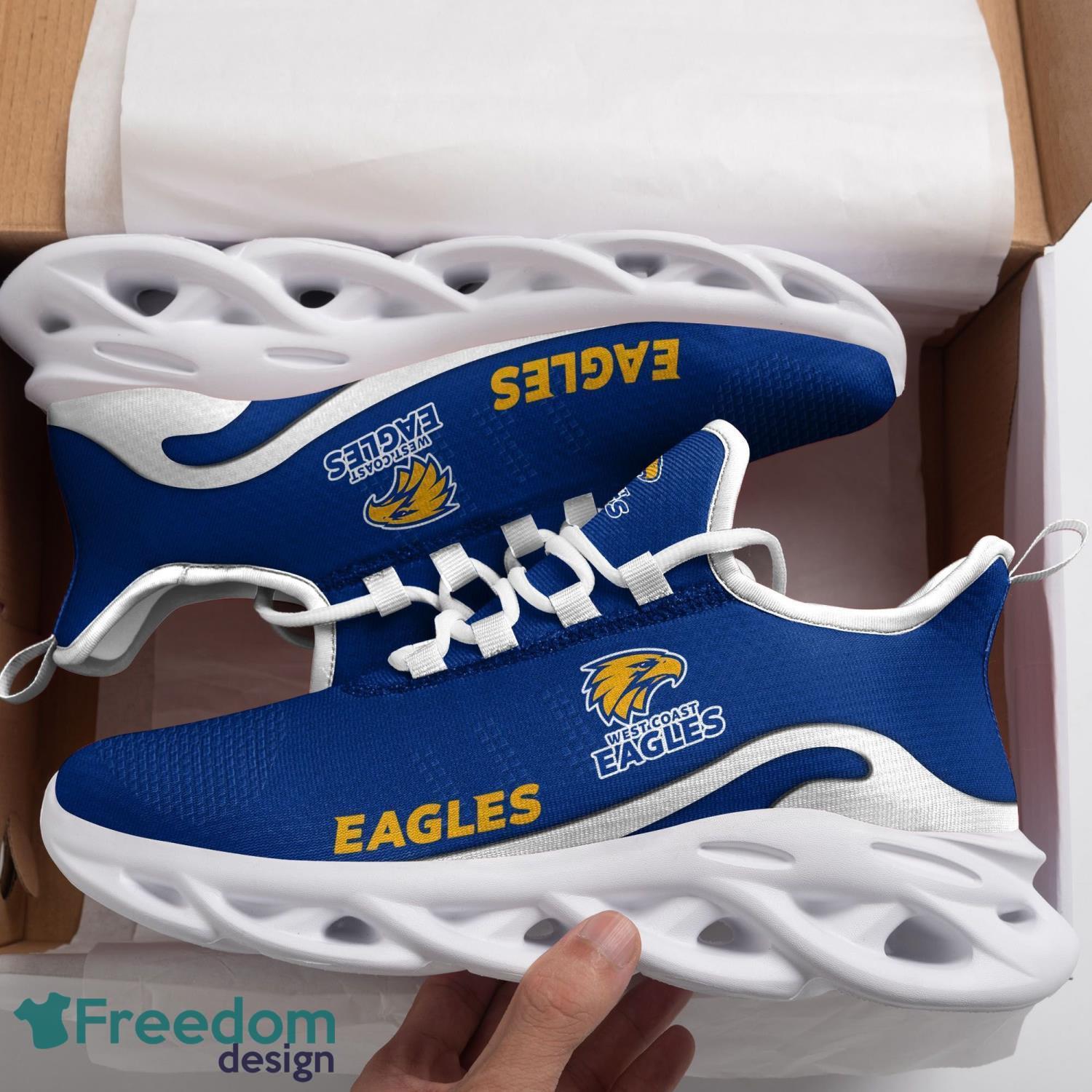 AFL West Coast Eagles Max Soul Shoes Clunky Sneakers Sport Gift For Men Women Product Photo 1