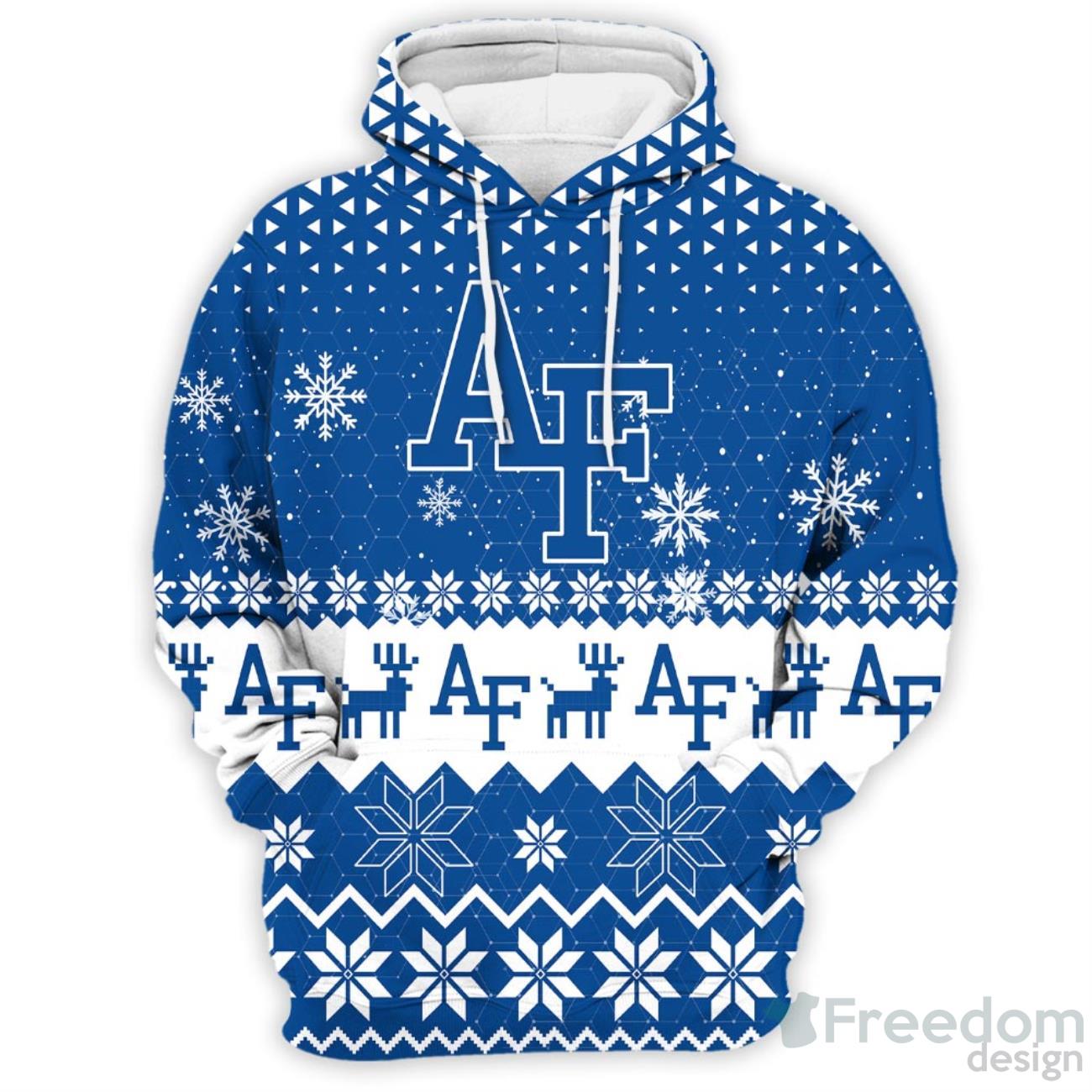 Air Force Falcons Sports 3D Pullover Hoodie image Air Force Falcons Sports 3D Pullover Hoodie Product Photo 2