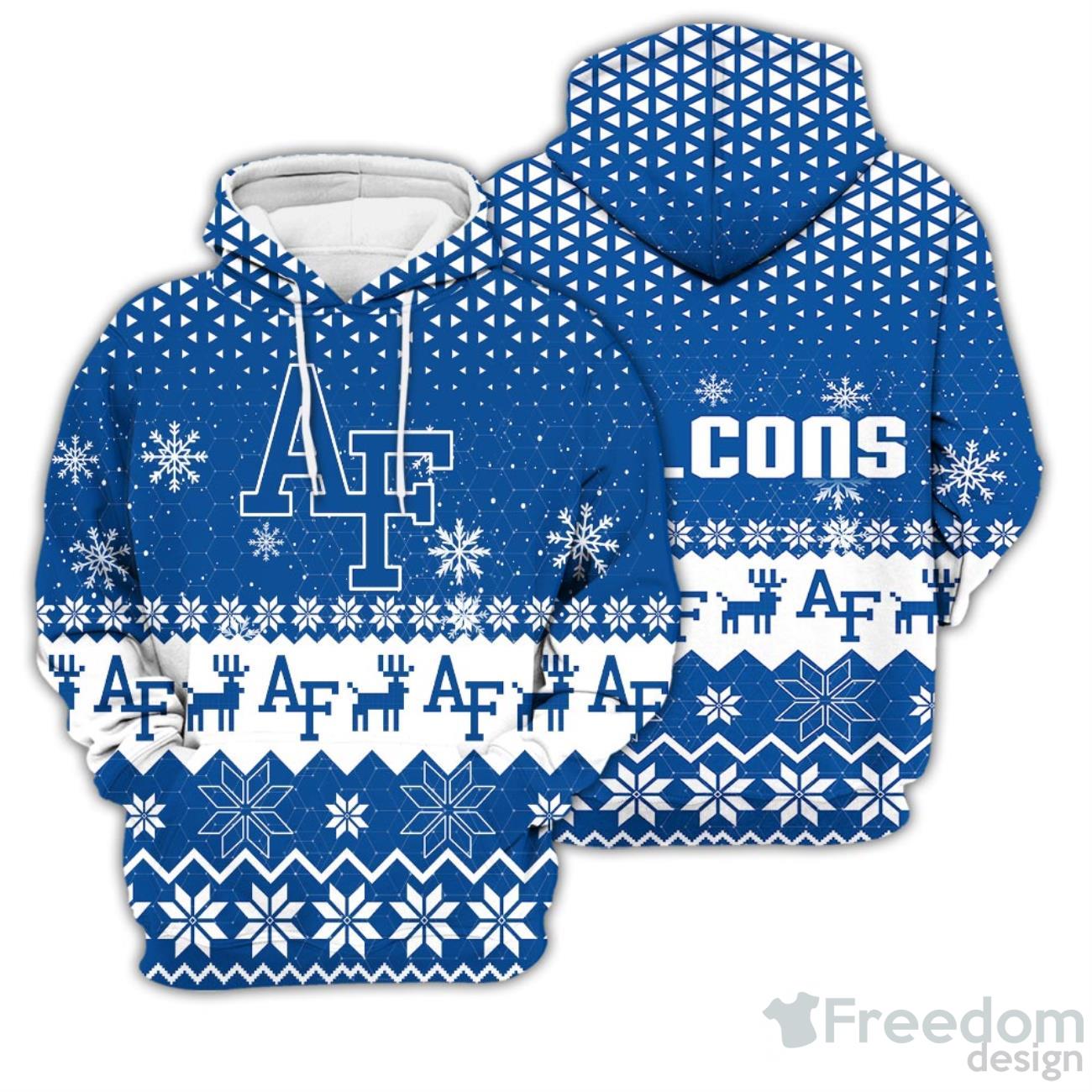 Air Force Falcons Sports 3D Pullover Hoodie image Air Force Falcons Sports 3D Pullover Hoodie Product Photo 1