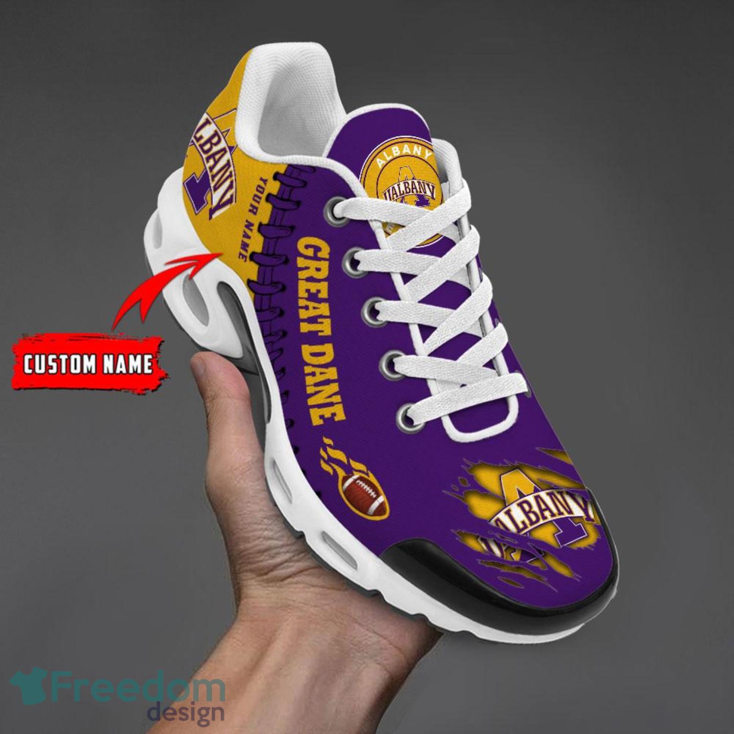 Albany Great Danes Air Cushion Sport Shoes Custom Name Special Gift For Fans image Albany Great Danes Air Cushion Sport Shoes Custom Name Special Gift For Fans Product Photo 1