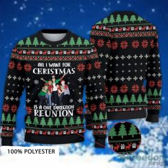 All I Want For Christmas Is A One Direction Reunion Ugly Sweater Christmas Ugly Sweater For Holiday Xmas Family Gift