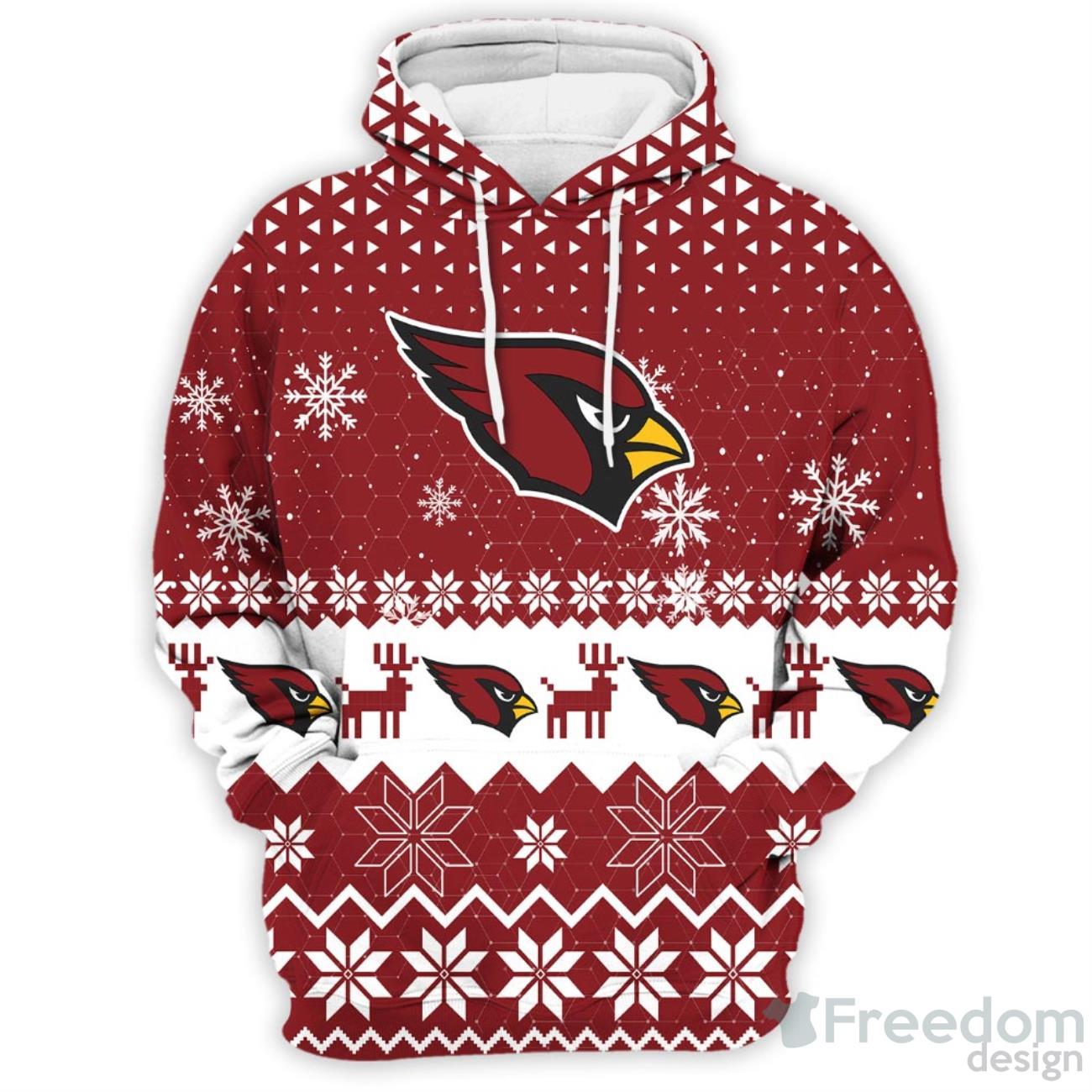 Arizona Cardinals Sports 3D Pullover Hoodie image Arizona Cardinals Sports 3D Pullover Hoodie Product Photo 2