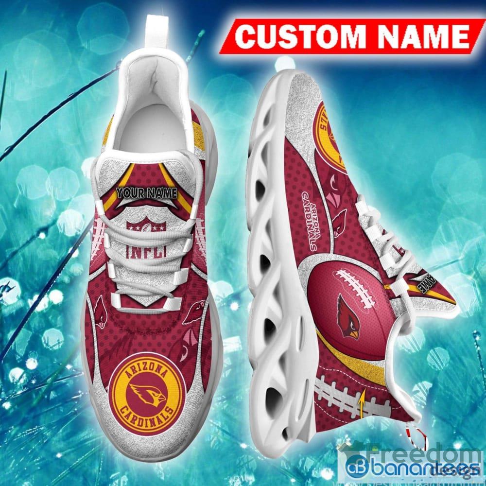 Arizona Cardinals Team Personalized Name Shoes Sport Fans Gift - Banantees