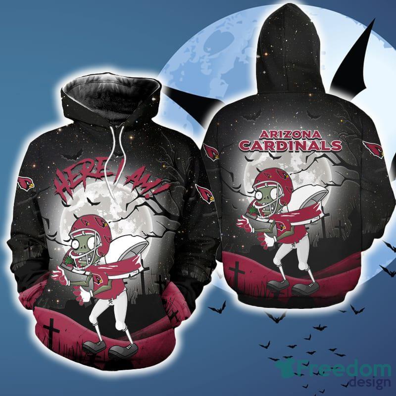 Arizona Cardinals Zoombie Football Gift Fans 3D AOP Hoodie Zip Hoodie Skull Halloween Black For Mens image Arizona Cardinals Zoombie Football Gift Fans 3D AOP Hoodie Zip Hoodie Skull Halloween Black For Mens - Arizona Cardinals Zoombie Football Gift Fans 3D AOP Hoodie Zip Hoodie Skull Halloween Black For Mens