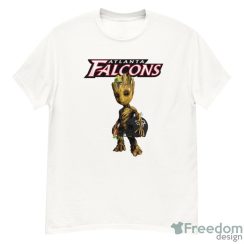 Atlanta Falcons NFL Football Groot Marvel Guardians Of The Galaxy T Shirt