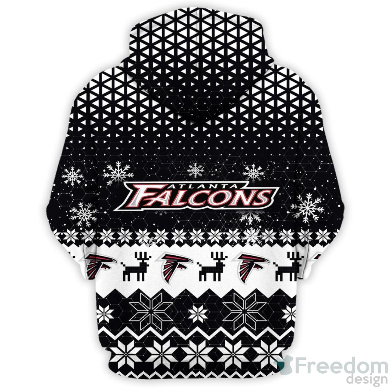 NEW Atlanta Falcons Clothing Apparel Sweater 3D Hoodie