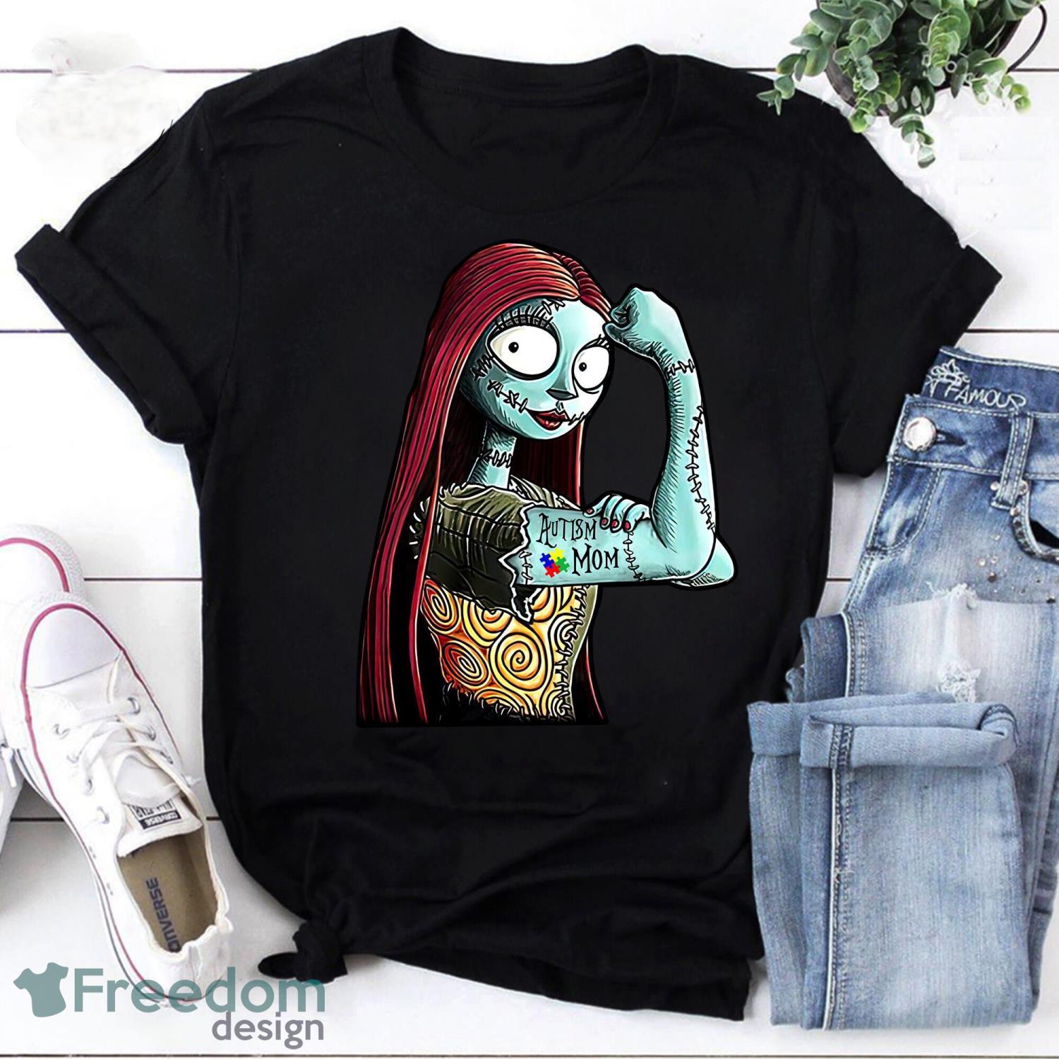 Autism The Nightmare Before Christmas T-Shirt Product Photo 1