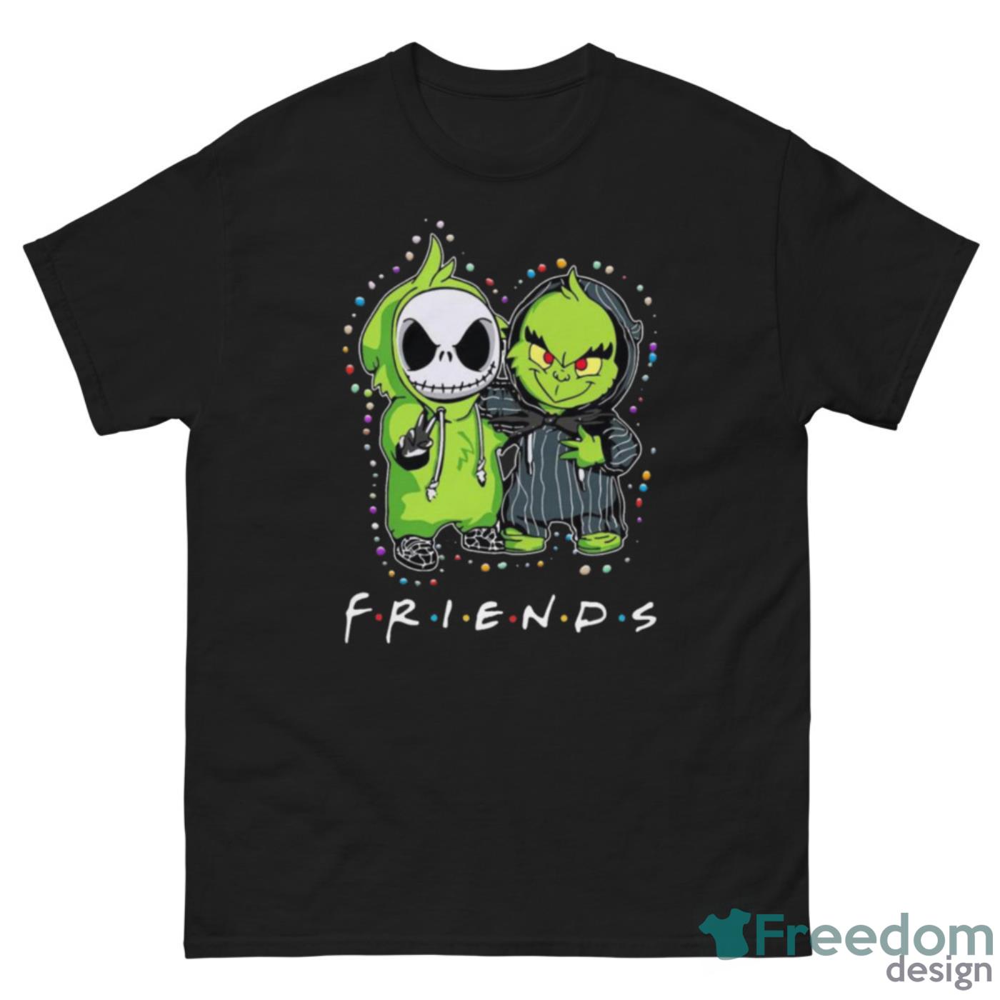 Baby Jack Skeleton And Baby Green Friends Light Christmas Shirt - G500 Men’s Classic Tee