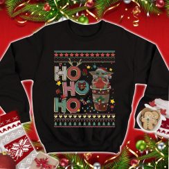 Baby Yoda Hohoho Christmas Sweatshirt