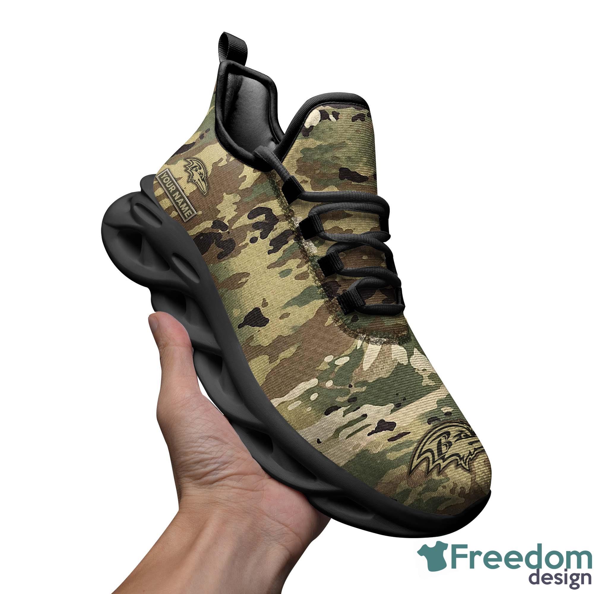 New York Jets Hunting camo style Max Soul Shoes Best Gift For Men And Women  Fans