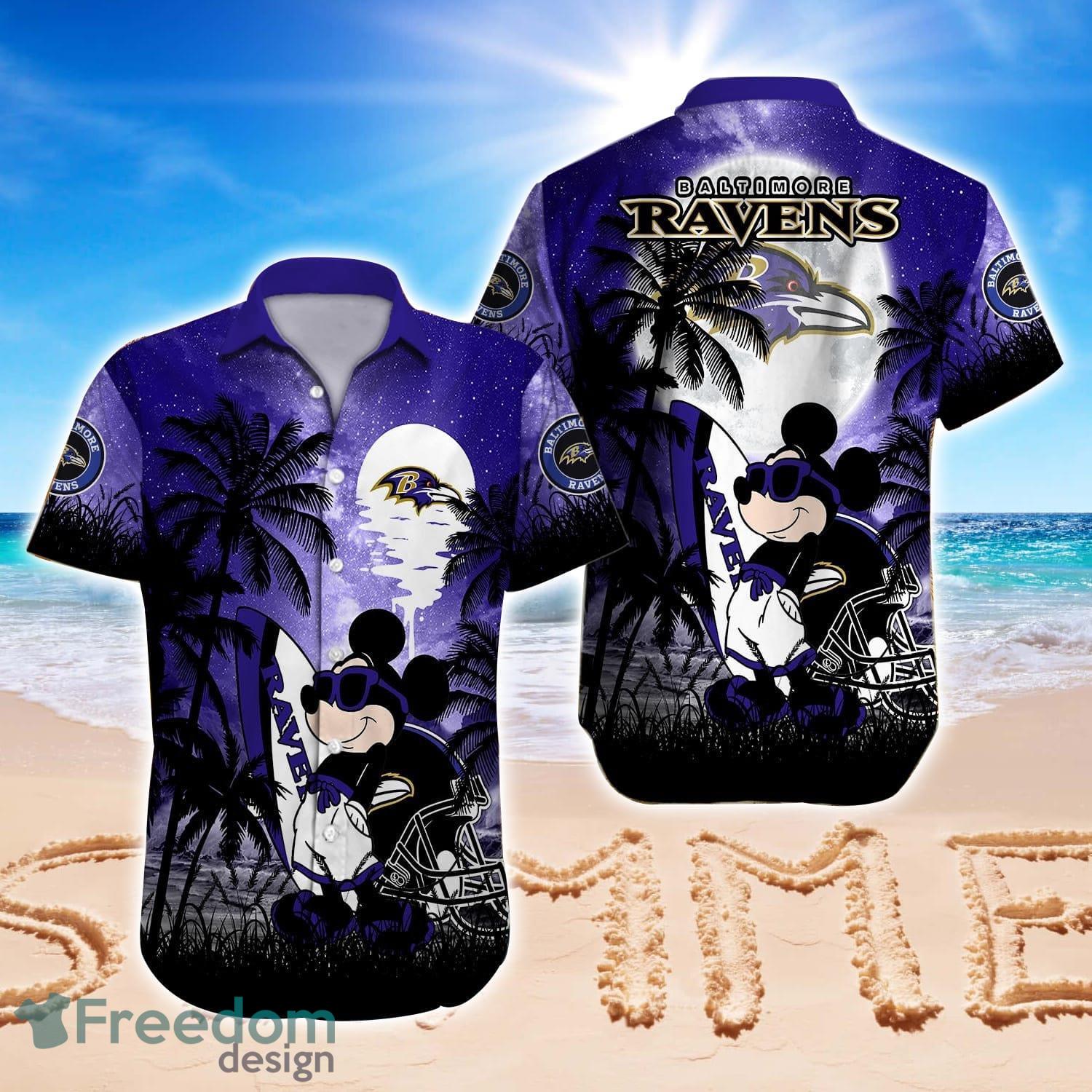 Baltimore Ravens Baby Yoda Hawaiian Shirt - Hot Sale 2023