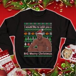 Barry Wood Ugly Chirstmas Sweatshirt Barry Wood Barry Wood Sitting on a Bed Meme Christmas Sweatshirt