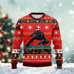 Black Panther Ugly Sweater Christmas Ugly Sweater For Holiday Xmas Family Gift