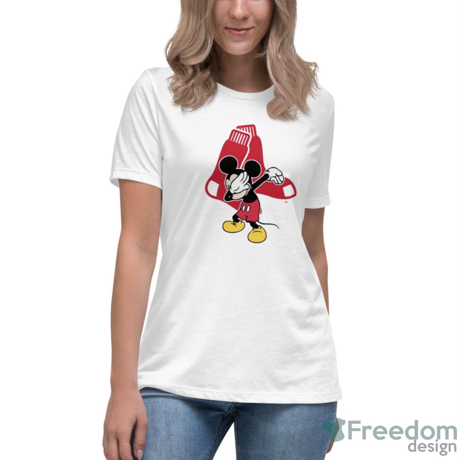 Boston Red Sox MLB Baseball Dabbing Mickey Disney Sports T Shirt -  Freedomdesign
