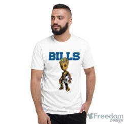 Buffalo Bills NFL Football Groot Marvel Guardians Of The Galaxy T Shirt
