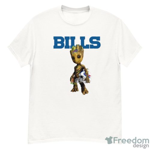 Buffalo Bills NFL Football Groot Marvel Guardians Of The Galaxy T Shirt