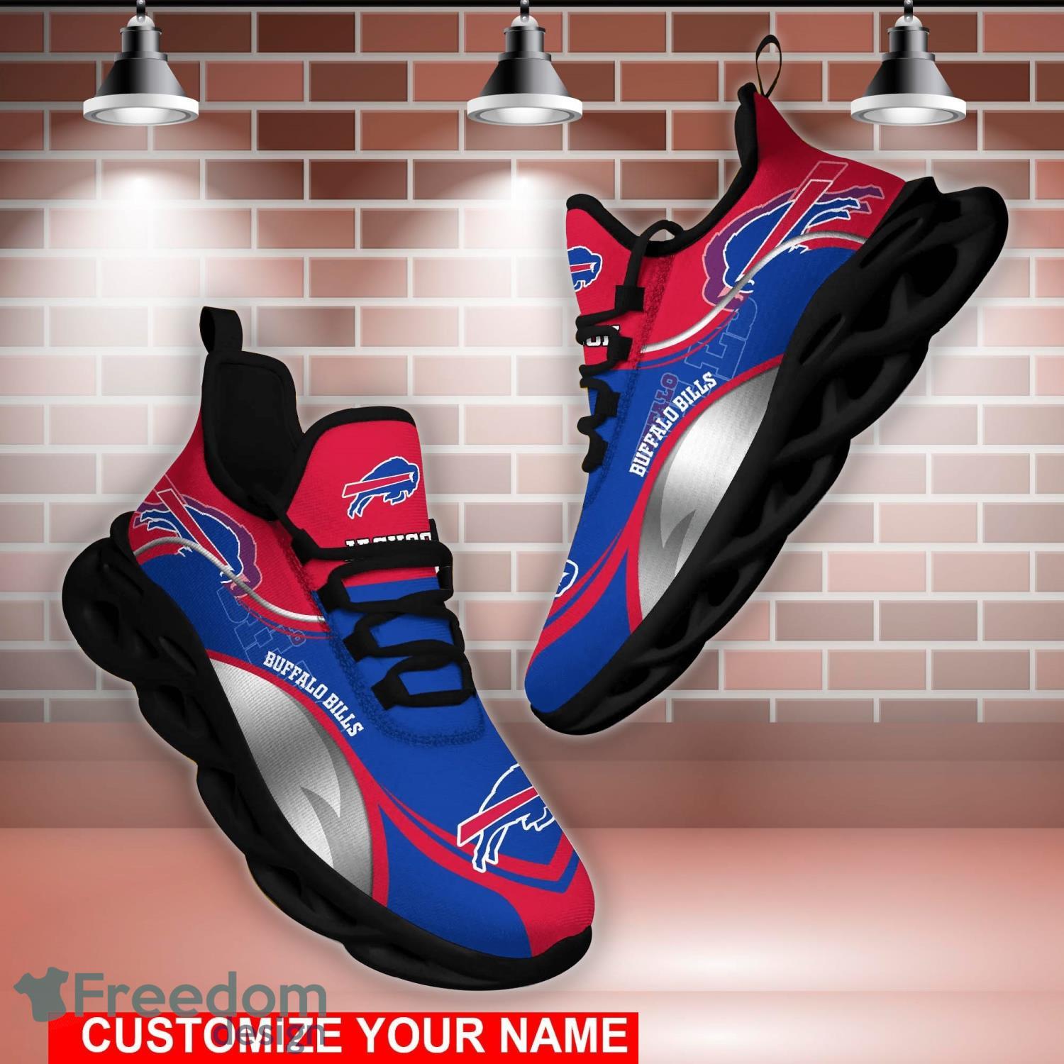 Buffalo Bills NFL New Clunky Sneaker Style 4 Max Soul Shoes For