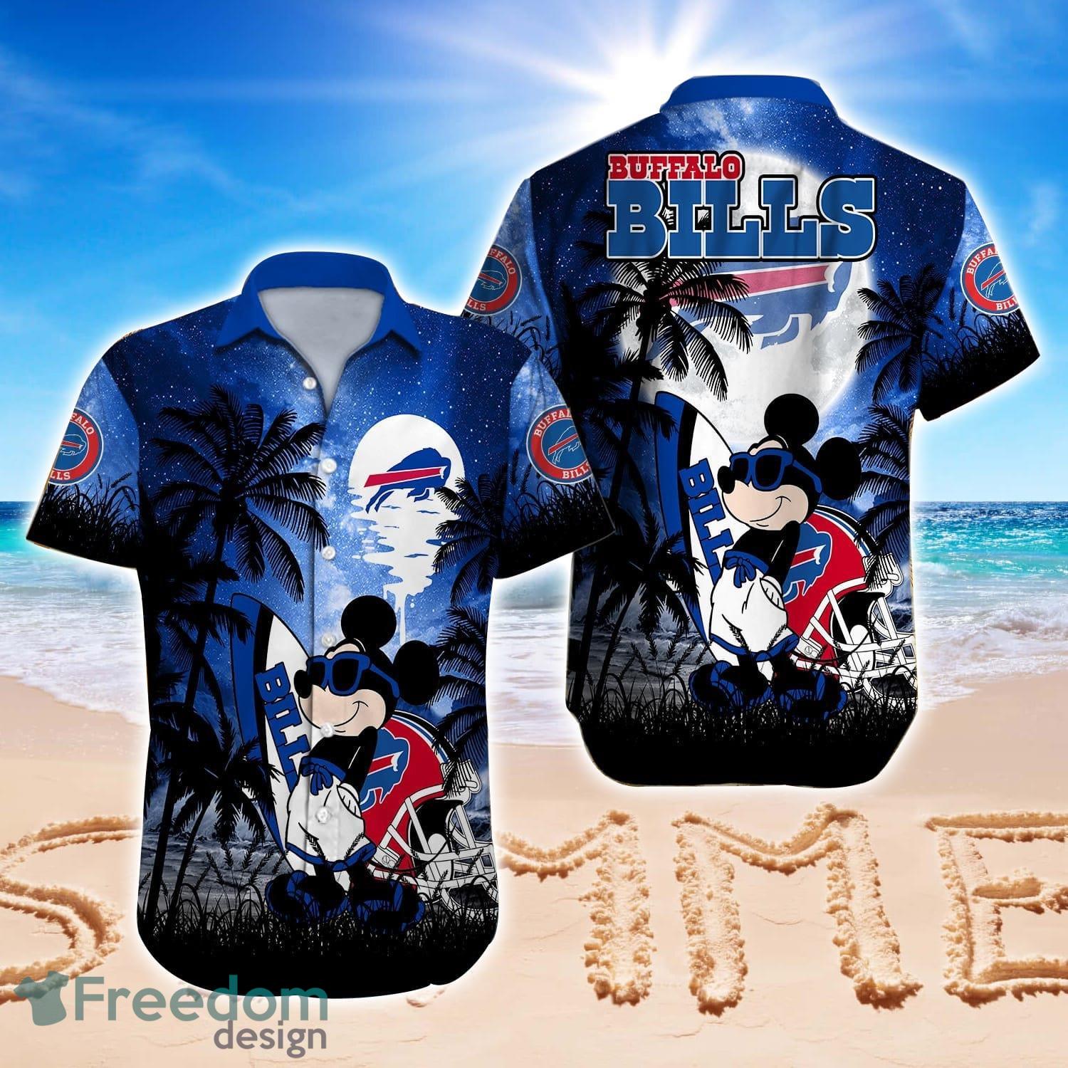 Buffalo Bills NFL Custom Name Hawaiian Shirt Hot Design For Fans
