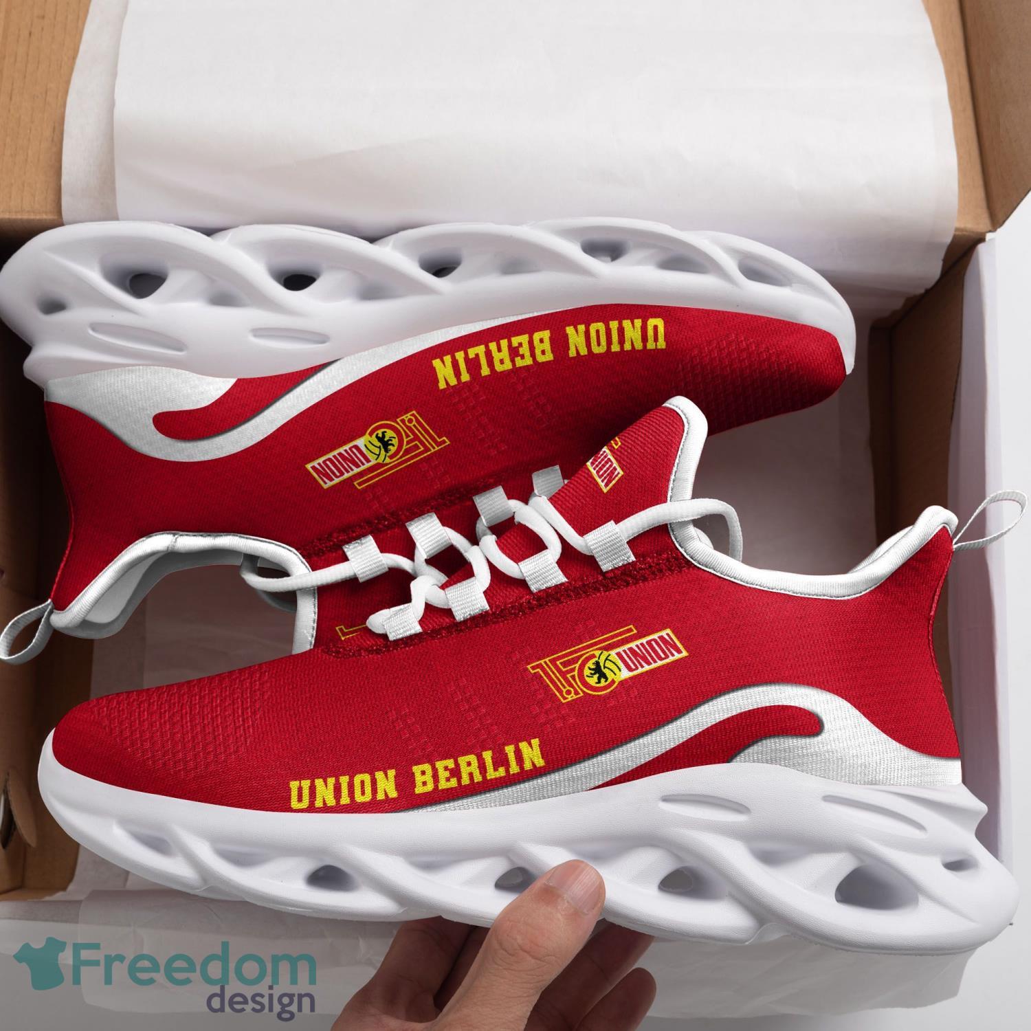 Bundesliga FC Union Berlin Max Soul Shoes Clunky Sneakers Sport Gift For Men Women Product Photo 1