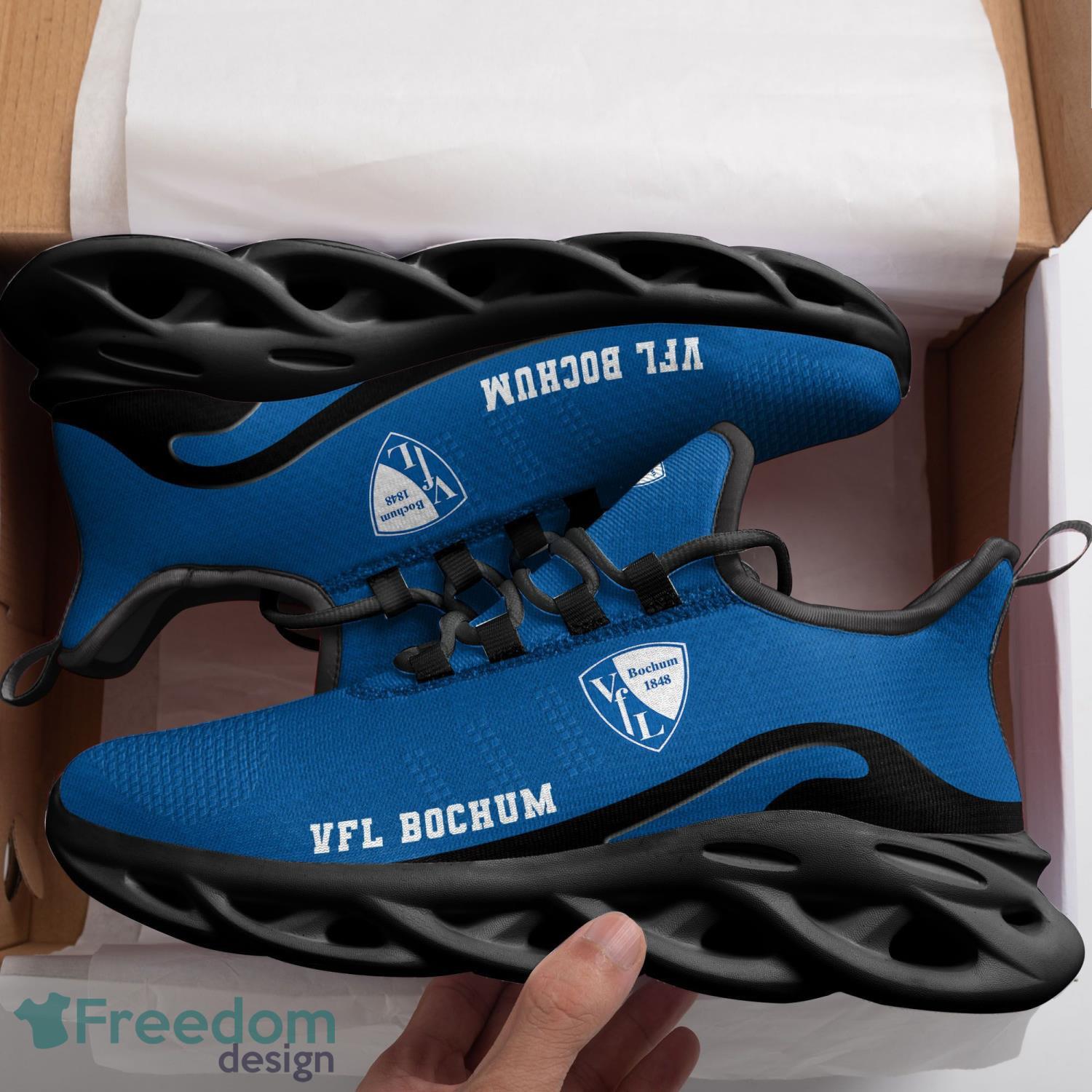 Bundesliga VfL Bochum Max Soul Shoes Clunky Sneakers Sport Gift For Men Women Product Photo 3 Bundesliga VfL Bochum Max Soul Shoes Clunky Sneakers Sport Gift For Men Women Product Photo 3