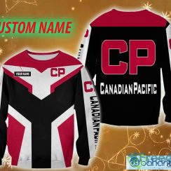 canadian pacific Logo Brands Custom Name Apparel 3D Sweatshirt For Men And Women Gift Christmas