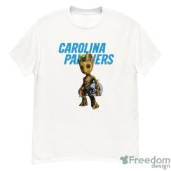 Carolina Panthers NFL Football Groot Marvel Guardians Of The Galaxy T Shirt