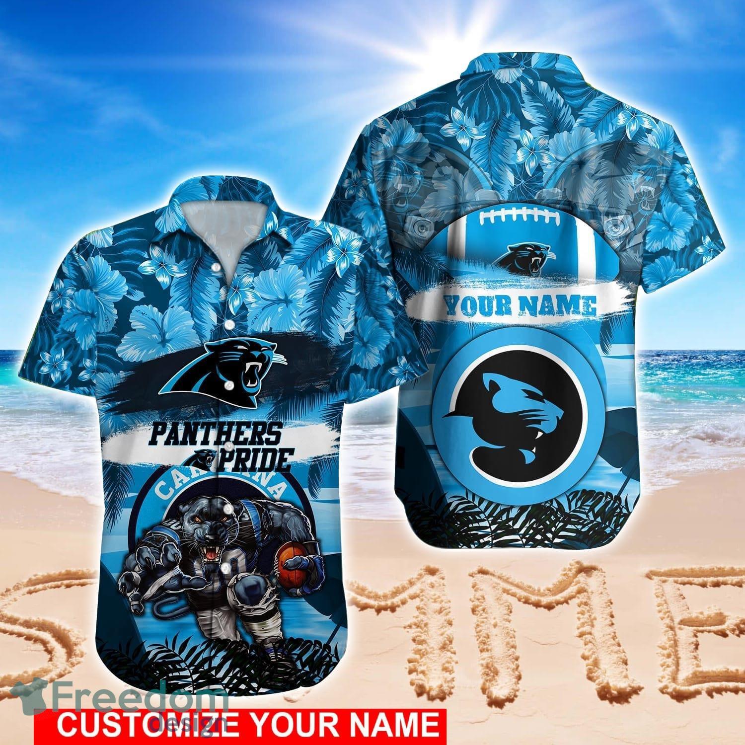 Carolina Panthers NFL Custom Name Hawaiian Shirt For Men Women Best Gift  For Real Fans - Freedomdesign