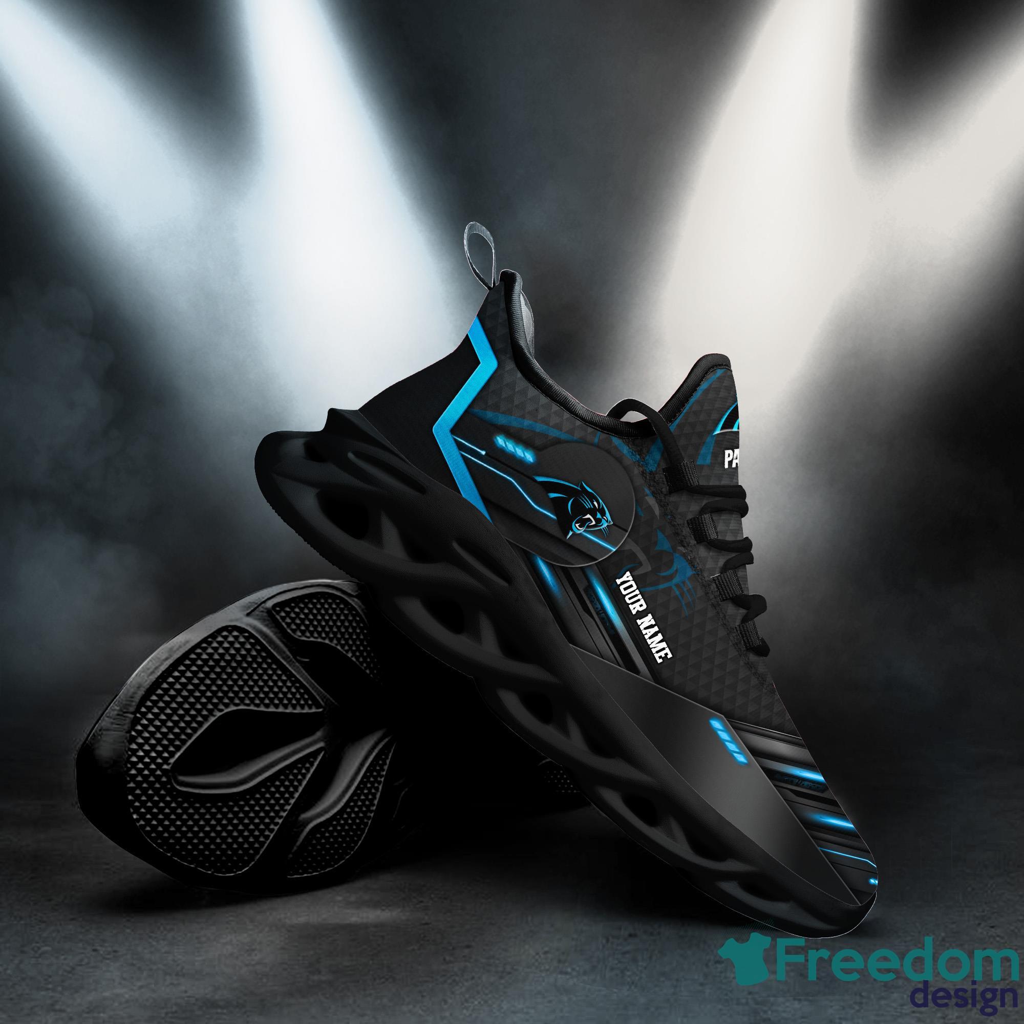 Carolina Panthers-Personalized Max Soul Shoes Best Gift For Men