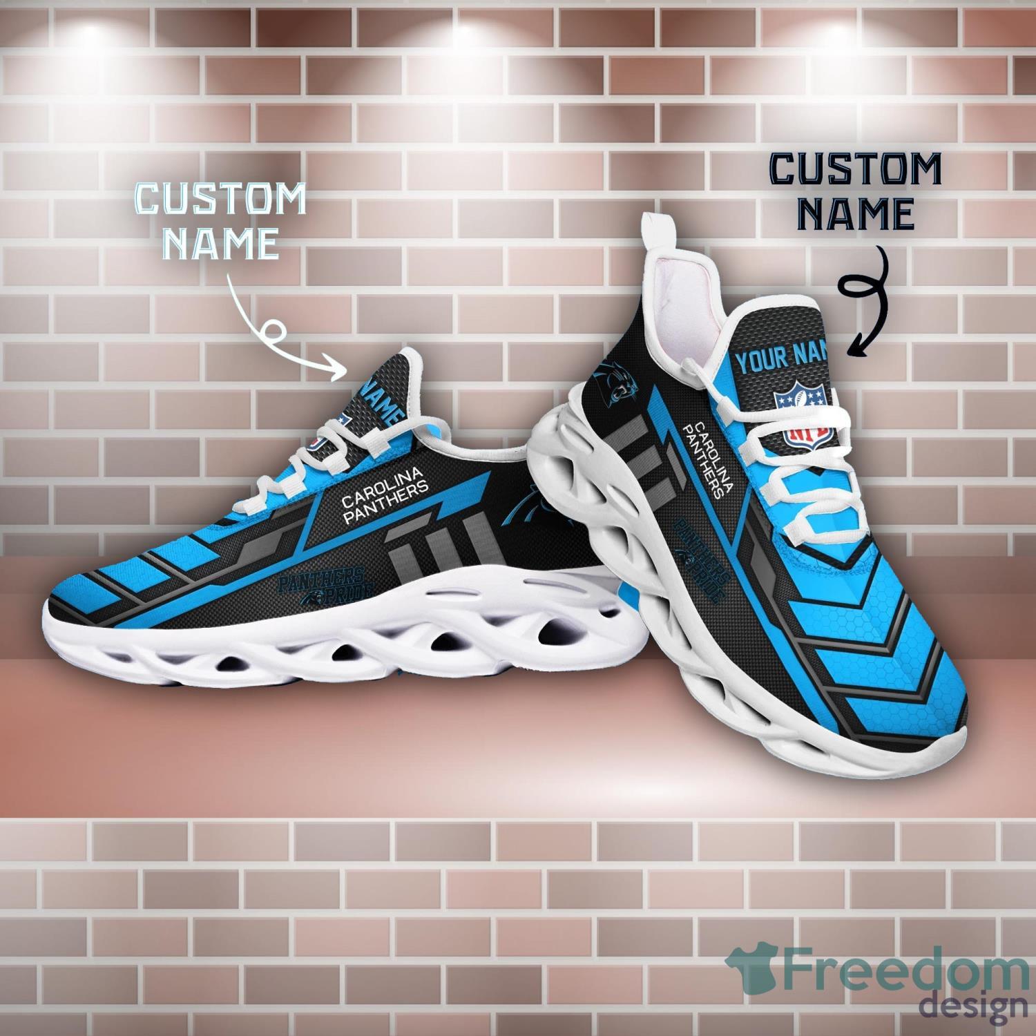 Buffalo Bills NFL Max Soul Shoes Custom Name Sneakers For Men And