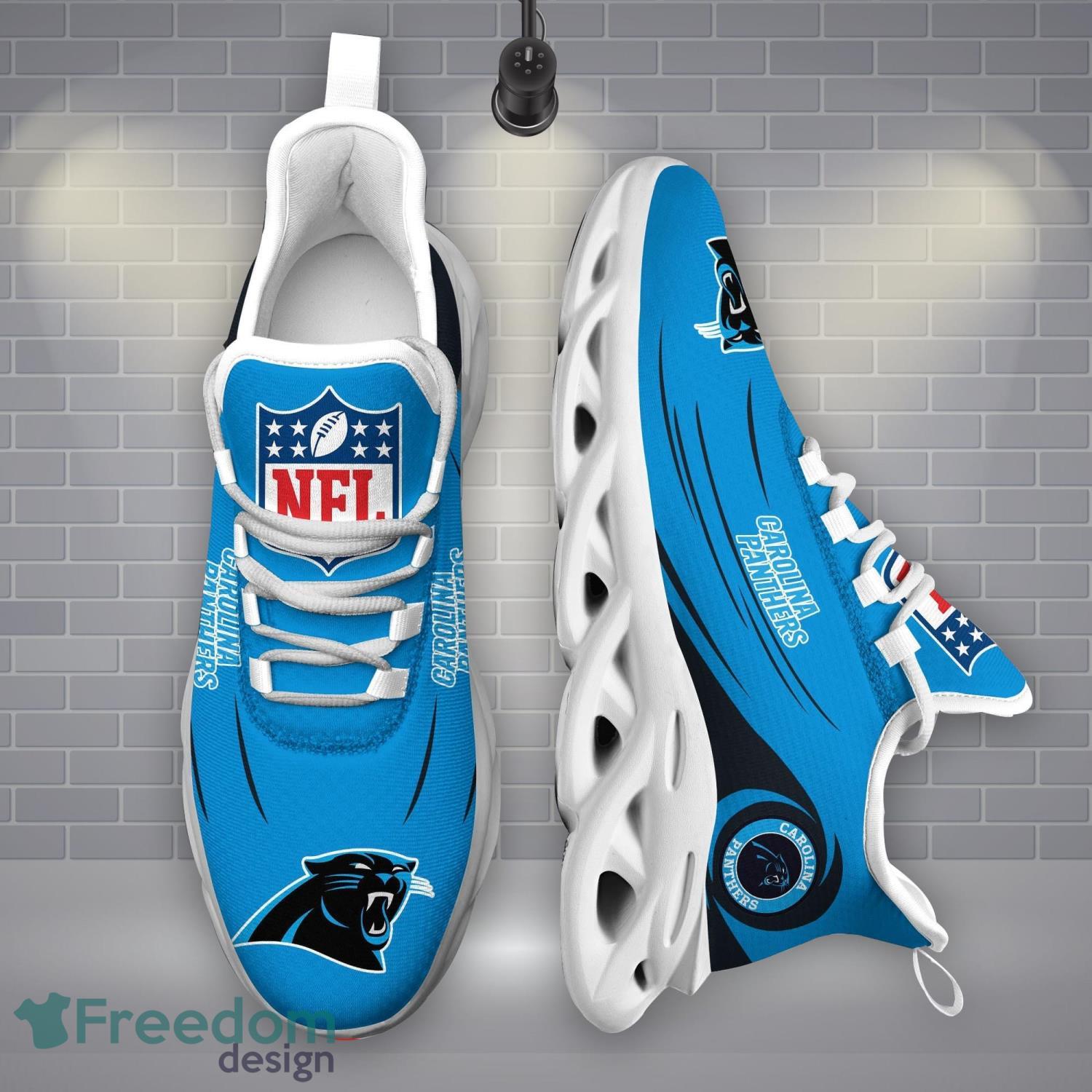 Carolina Panthers NFLMax Soul Shoes New Sport Gift Running Sneakers Product Photo 2