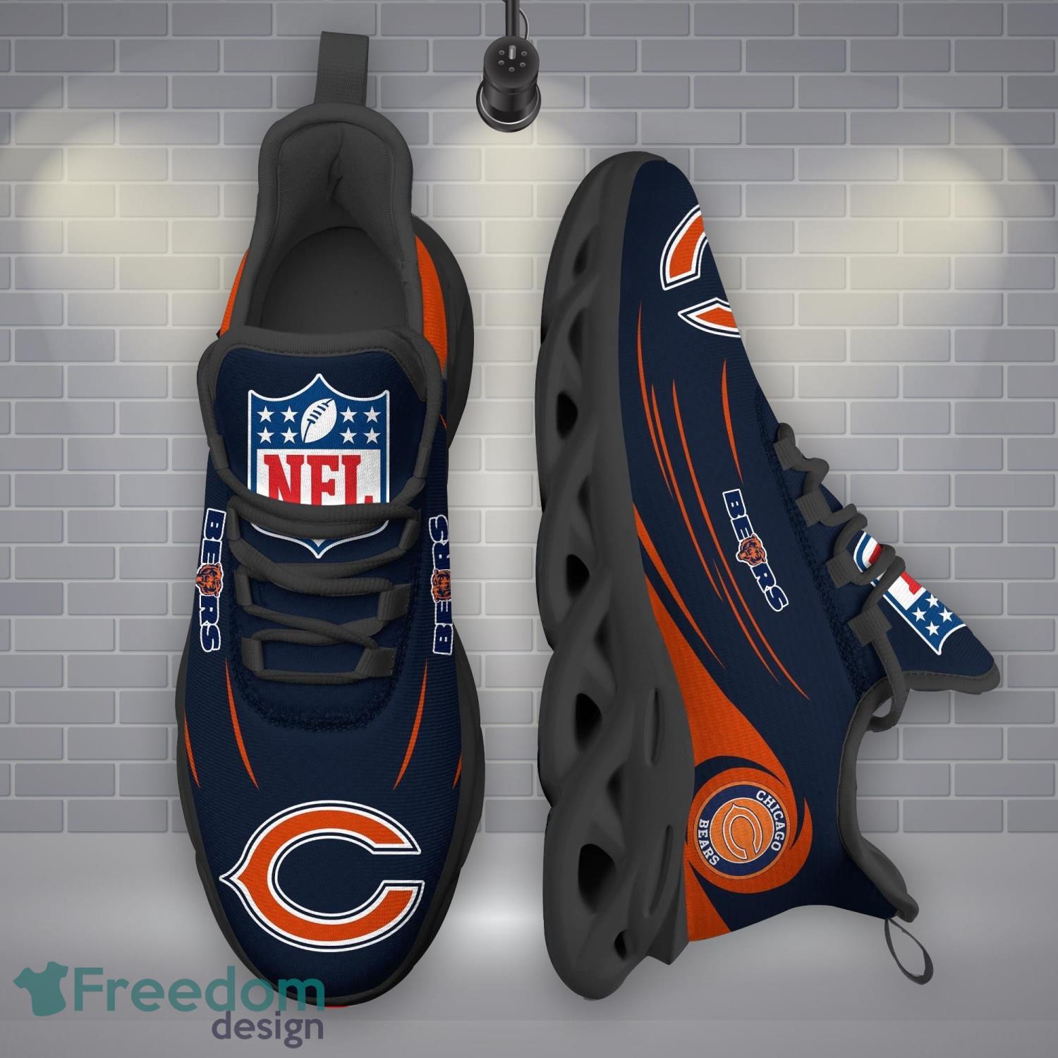 Chicago Bears NFLMax Soul Shoes New Sport Gift Running Sneakers Product Photo 1