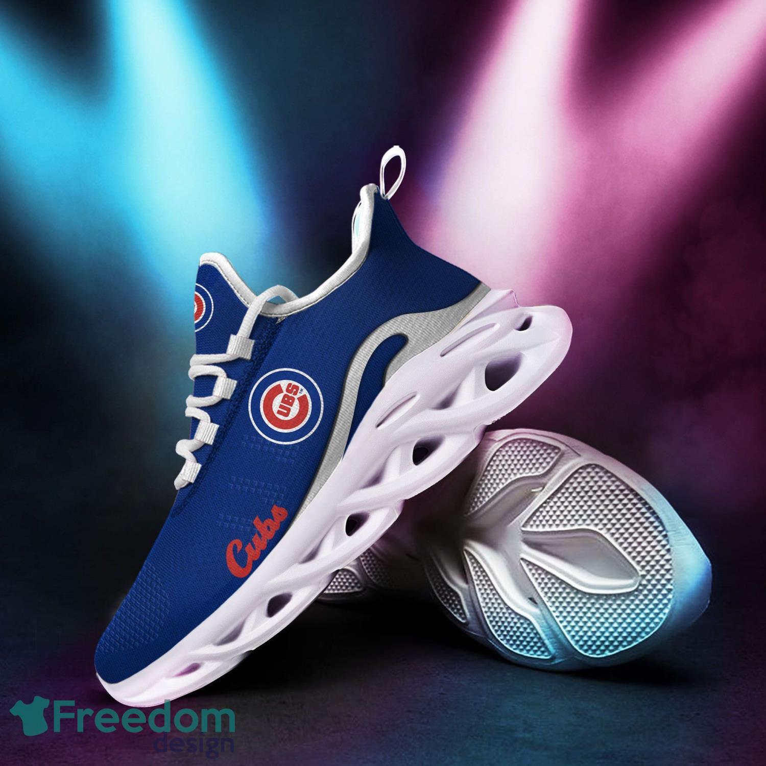 Chicago Cubs Max Soul Shoes Clunky Sneakers Sport Gift For Men Women Product Photo 2