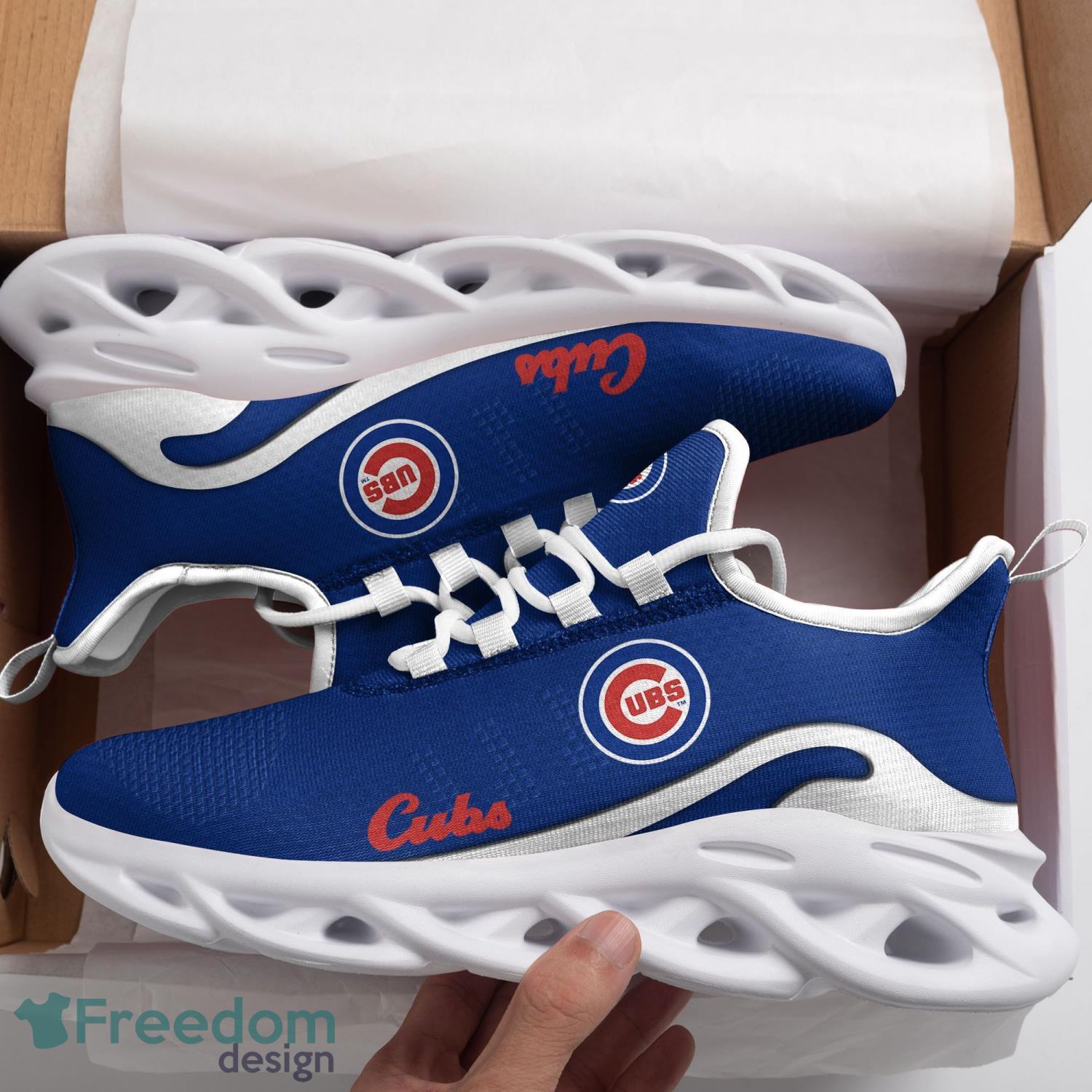 Chicago Cubs Max Soul Shoes Clunky Sneakers Sport Gift For Men Women Product Photo 1