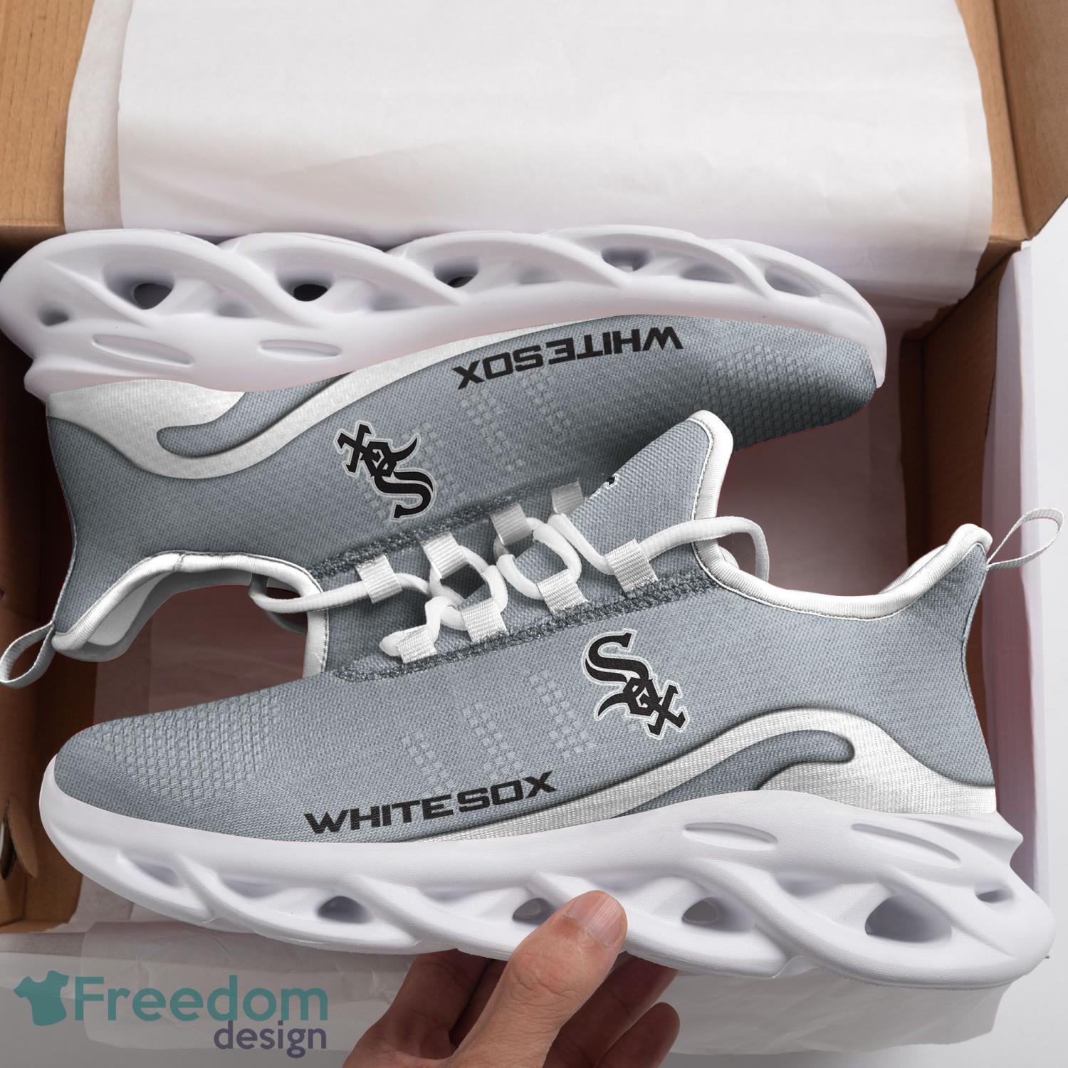 Chicago White Sox Max Soul Shoes Clunky Sneakers Sport Gift For Men Women Product Photo 1