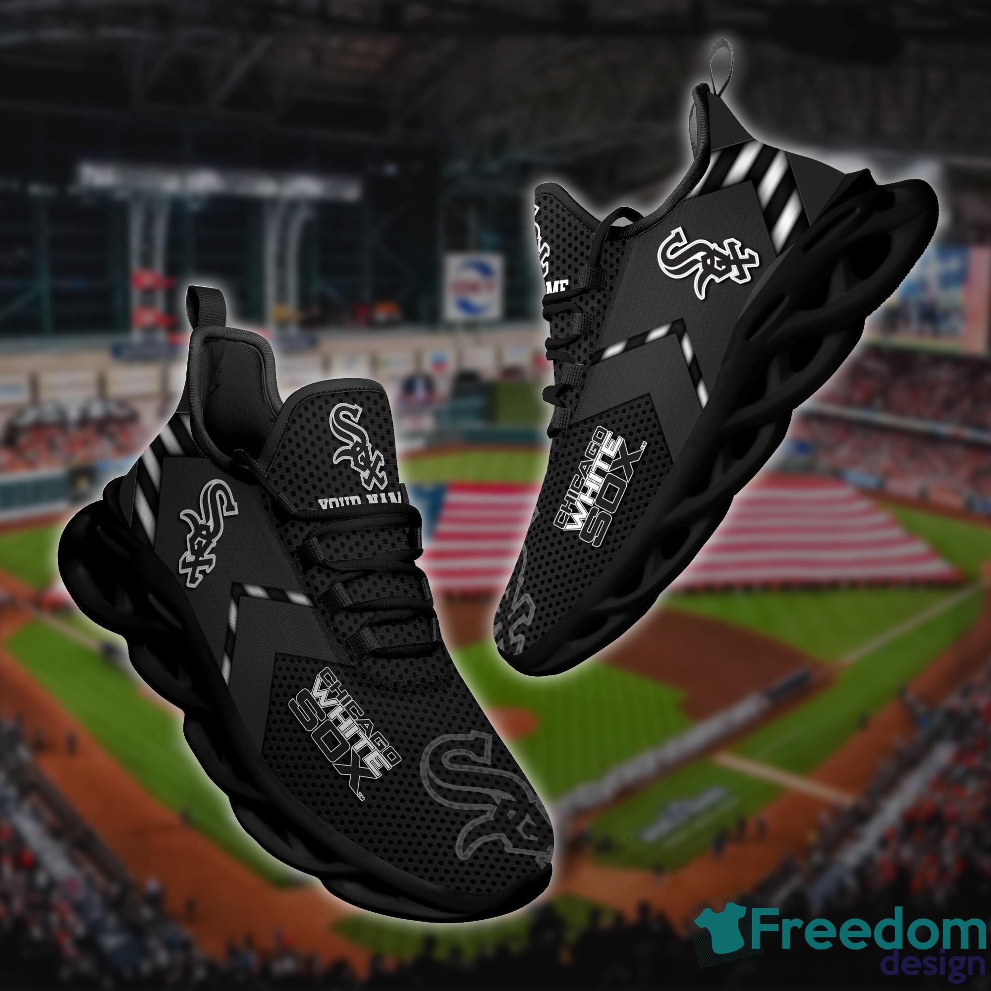 Chicago White Sox MLB Max Soul Shoes Custom Name Running Sneakers For Fans  Gift - Freedomdesign