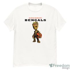 Cincinnati Bengals NFL Football Groot Marvel Guardians Of The Galaxy T Shirt