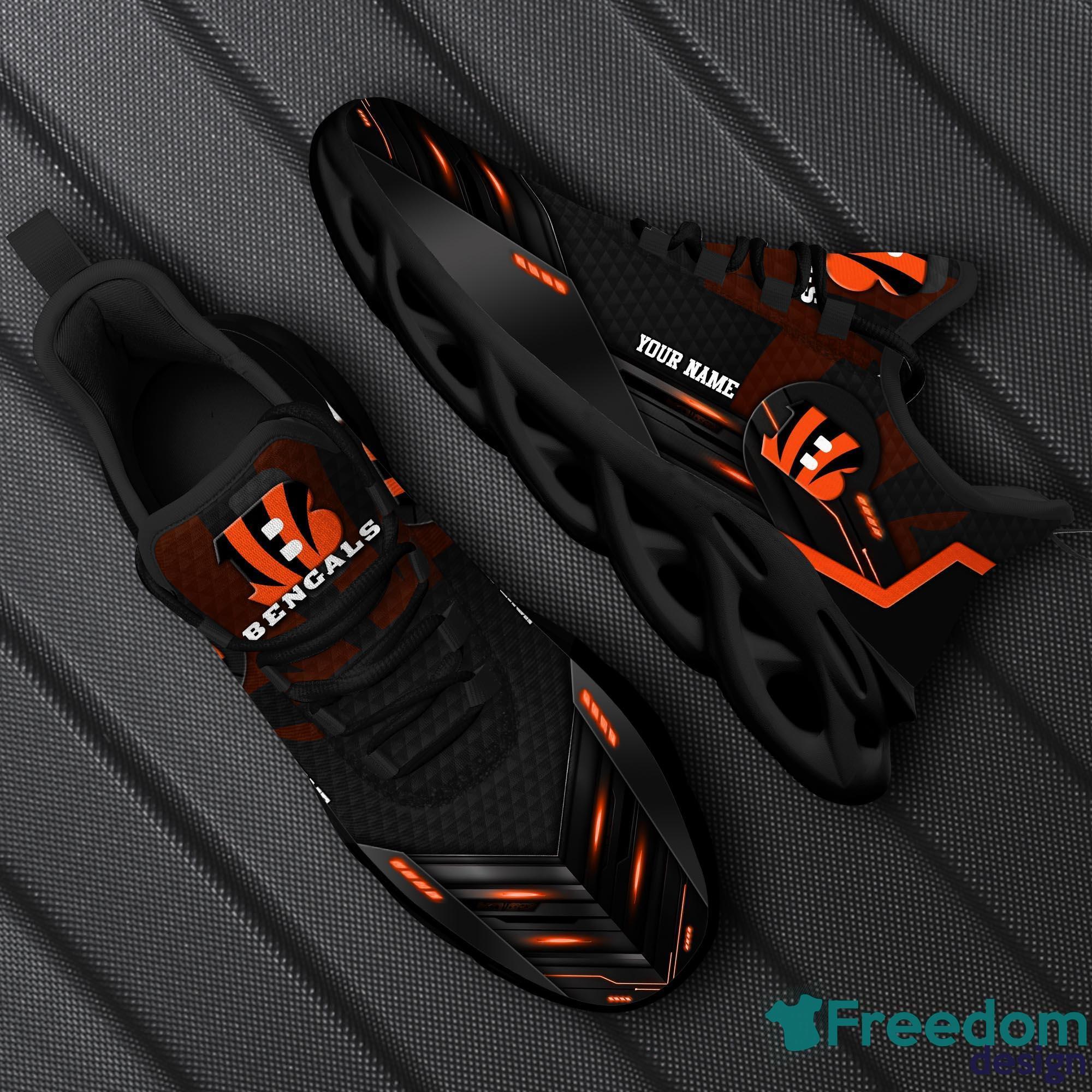 Custome Name Cincinnati Bengals Customized Clog Shoes