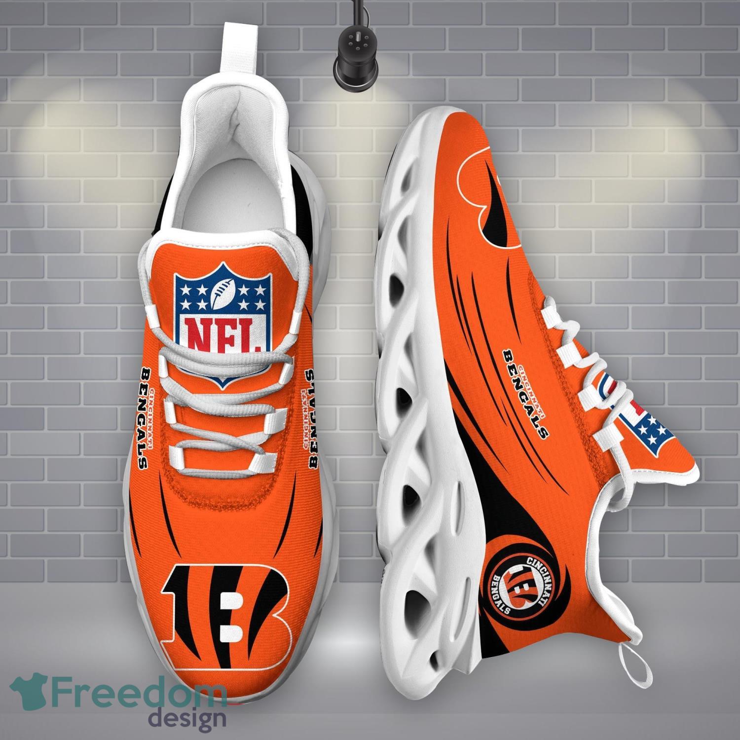 Cincinnati Bengals NFLMax Soul Shoes New Sport Gift Running Sneakers Product Photo 2