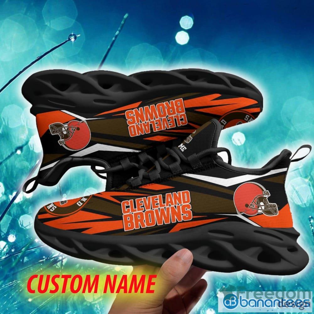 Cleveland Browns Sneakers High Top Shoes Fan Gift