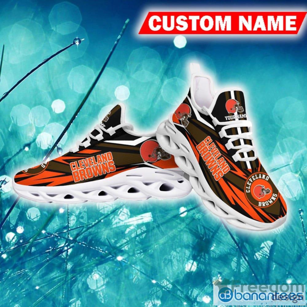 Cleveland Browns NFL Collection Max Soul Shoes Personalized Name Chunky  Sneakers For Men Women - Freedomdesign