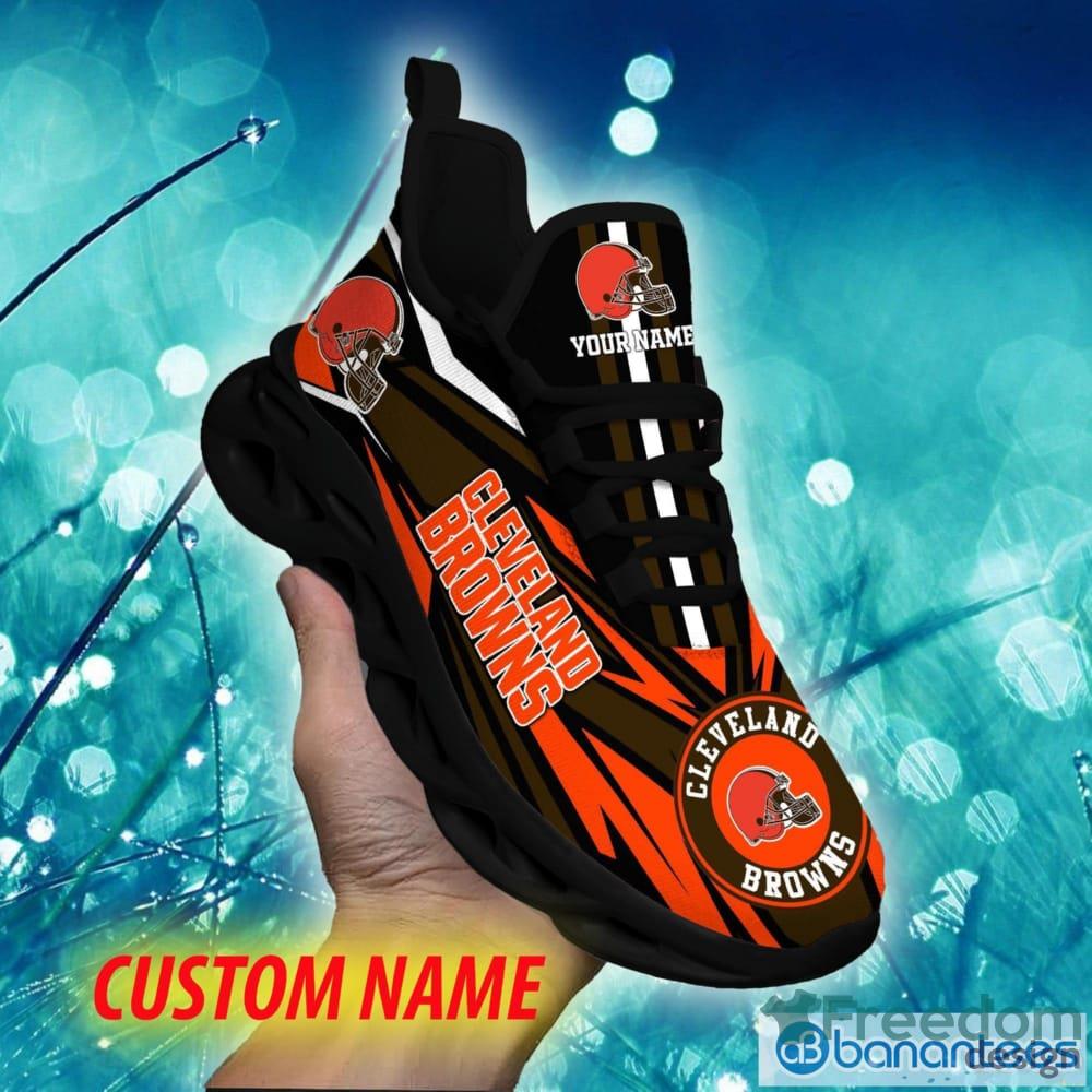 Cleveland Browns Personalized Name Clunky Sneakers Special Gifts For Fans