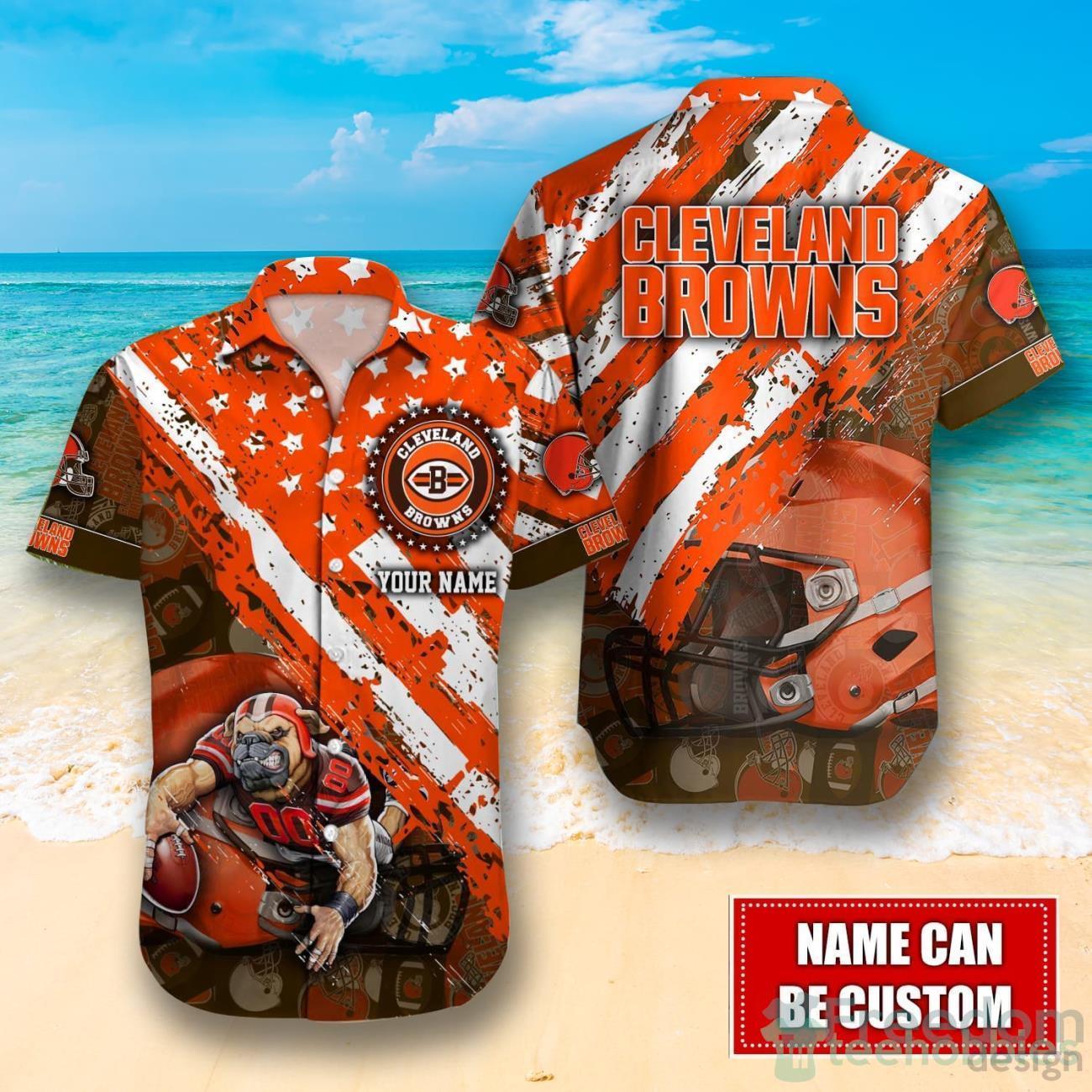 Cleveland Browns NFL Personalized Hawaiian Shirt For Real Fans - YesItCustom