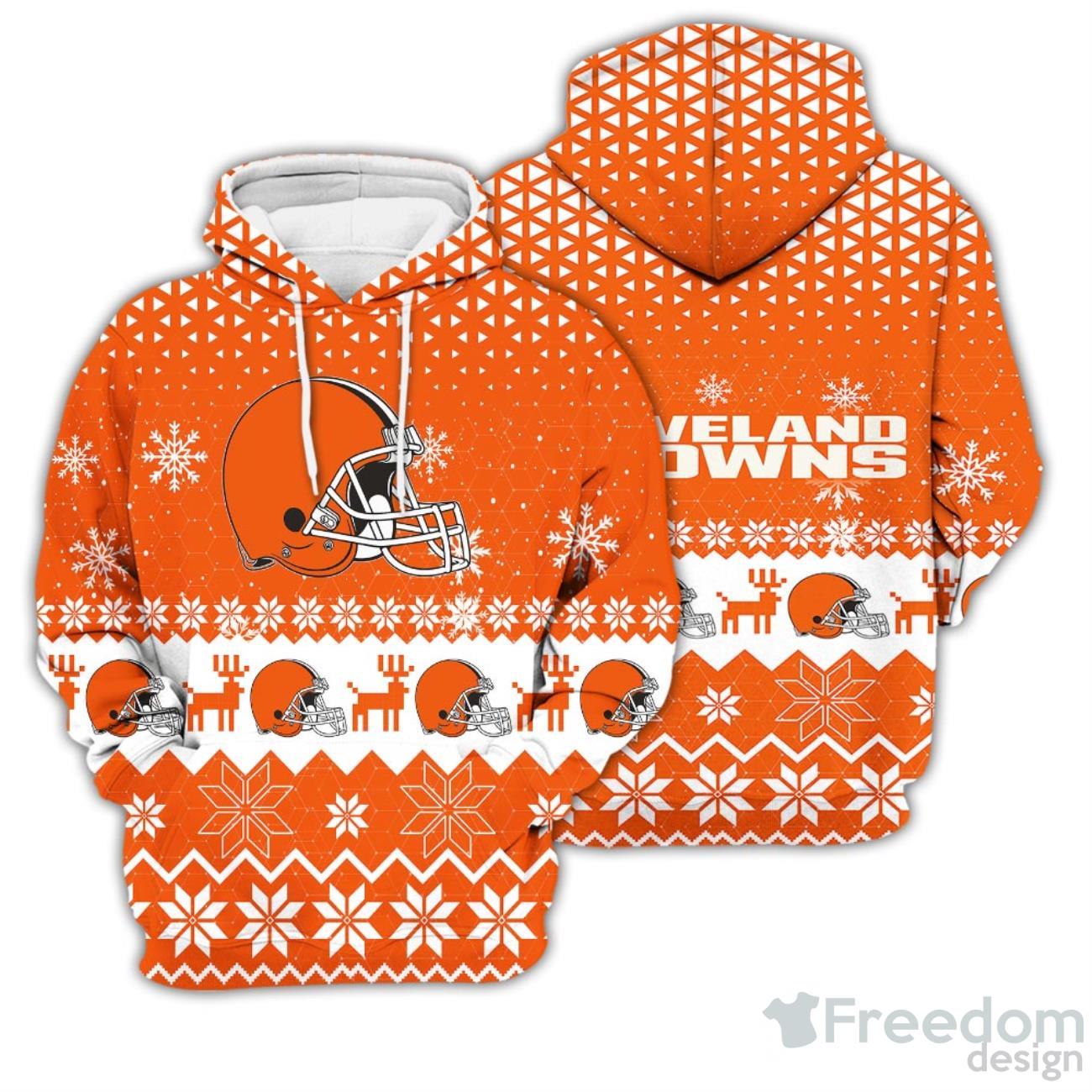 Cleveland Browns Sport Fans 3D Sweater Christmas Gift