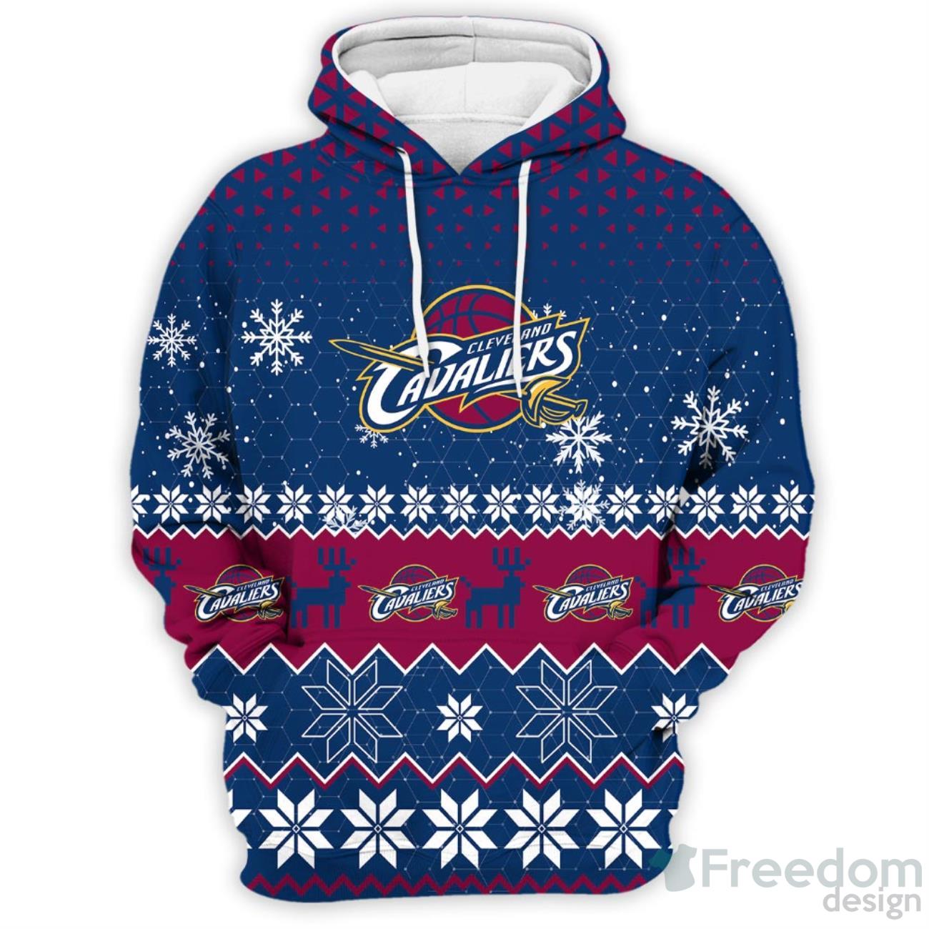 Cleveland Cavaliers Sports 3D Pullover Hoodie - Freedomdesign