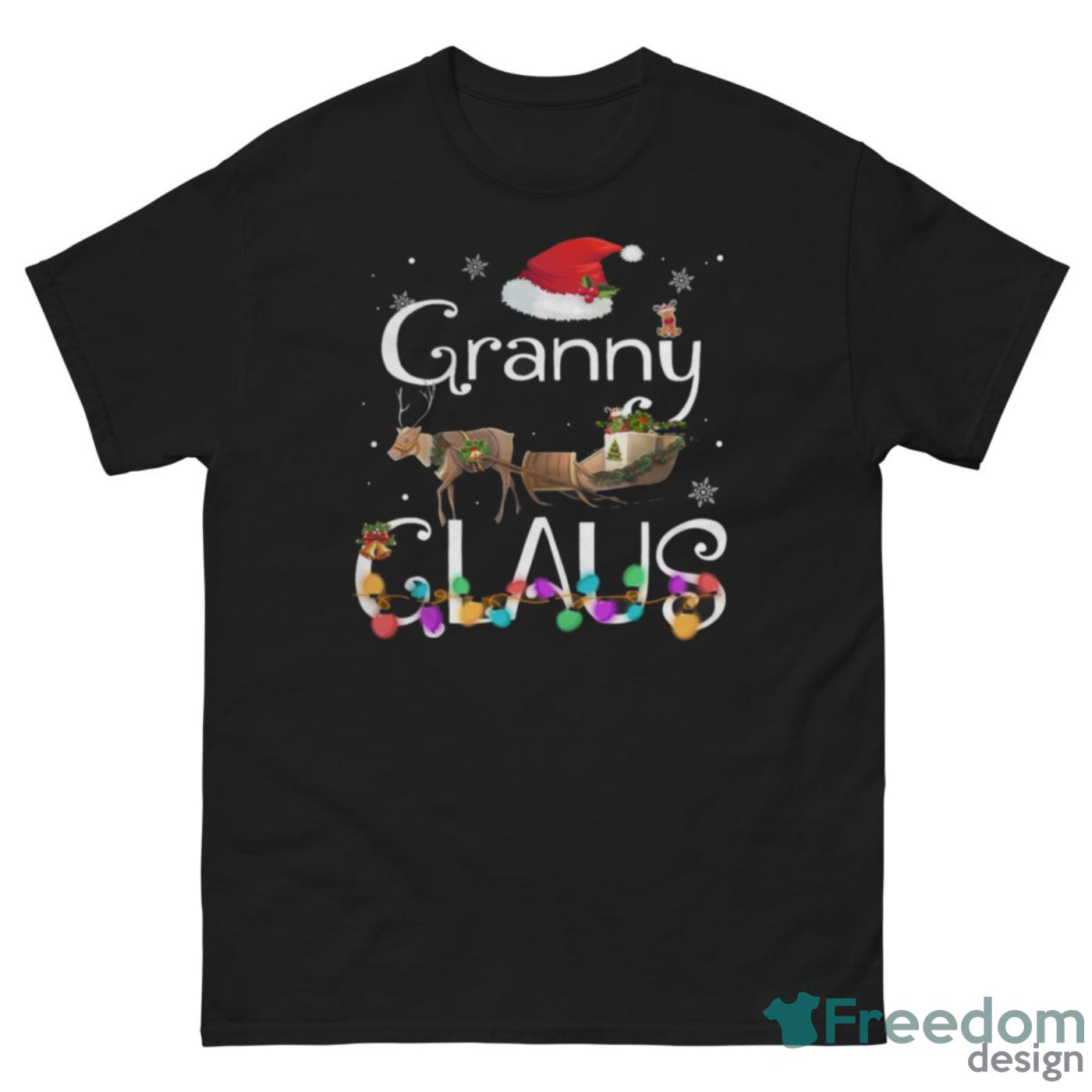 Colorful Granny Claus Christmas Shirt - G500 Men’s Classic Tee