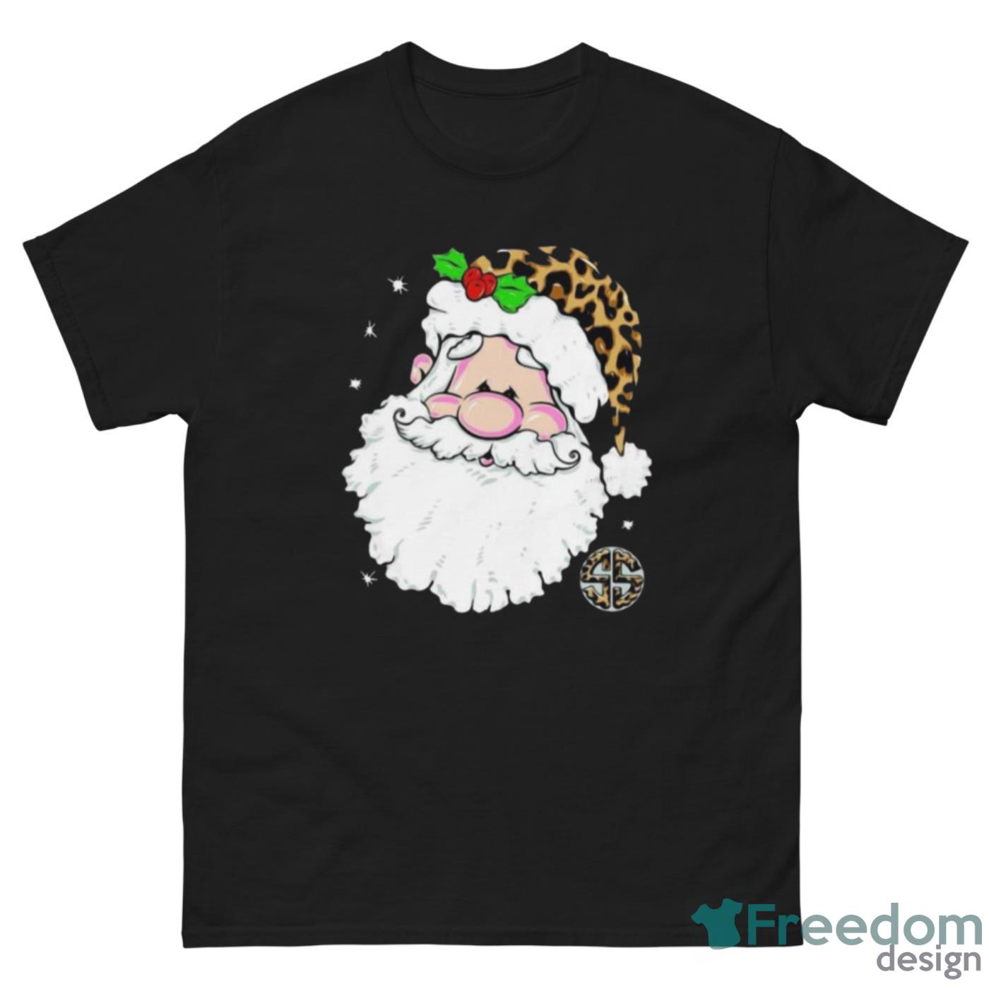 Colorful Santa Simply Southern Fa-la-la Ugly Christmas Shirt - G500 Men’s Classic Tee